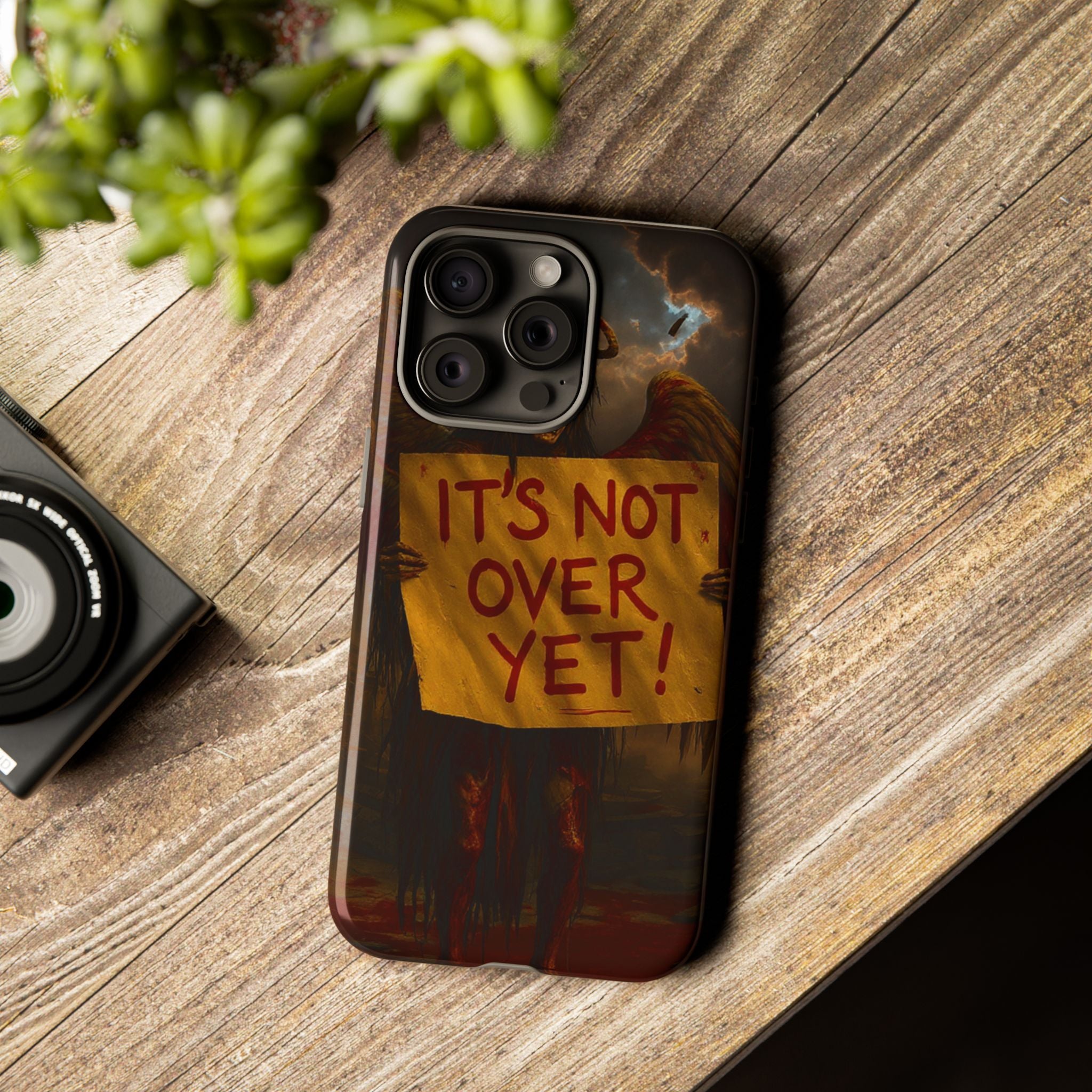 Phone Cases - It's Not Over Zombie Apocalypse Design