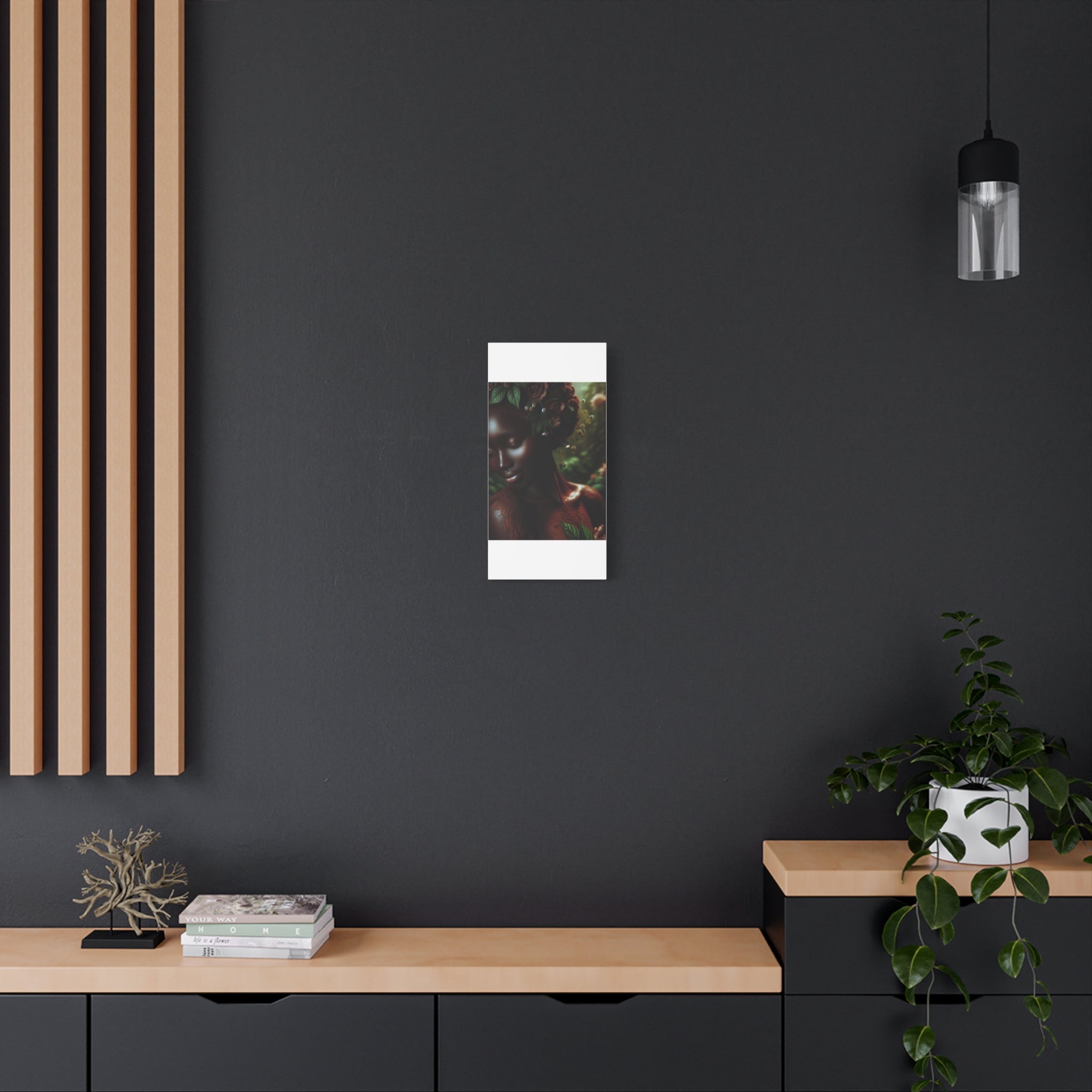 Elegant Mother Nature Canvas Art Print