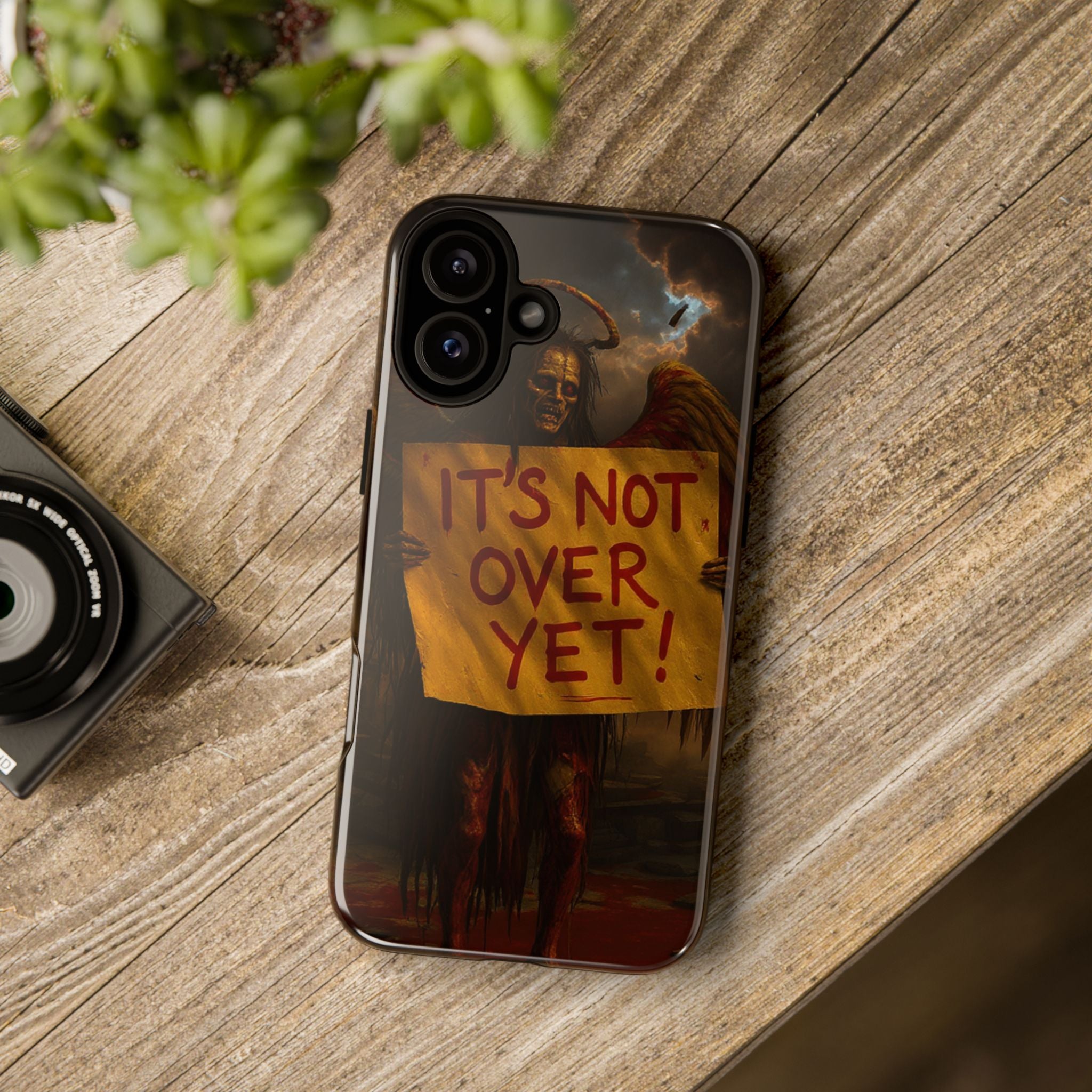 Phone Cases - It's Not Over Zombie Apocalypse Design