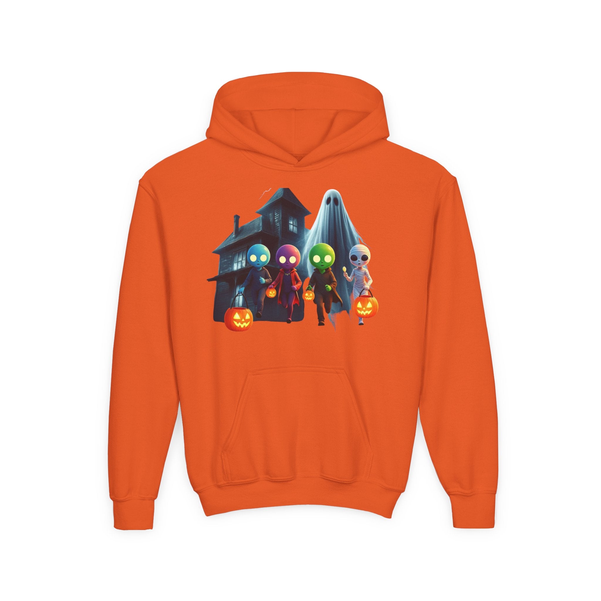 VYBZ "Aliens & Ghost" Youth Hooded Sweatshirt