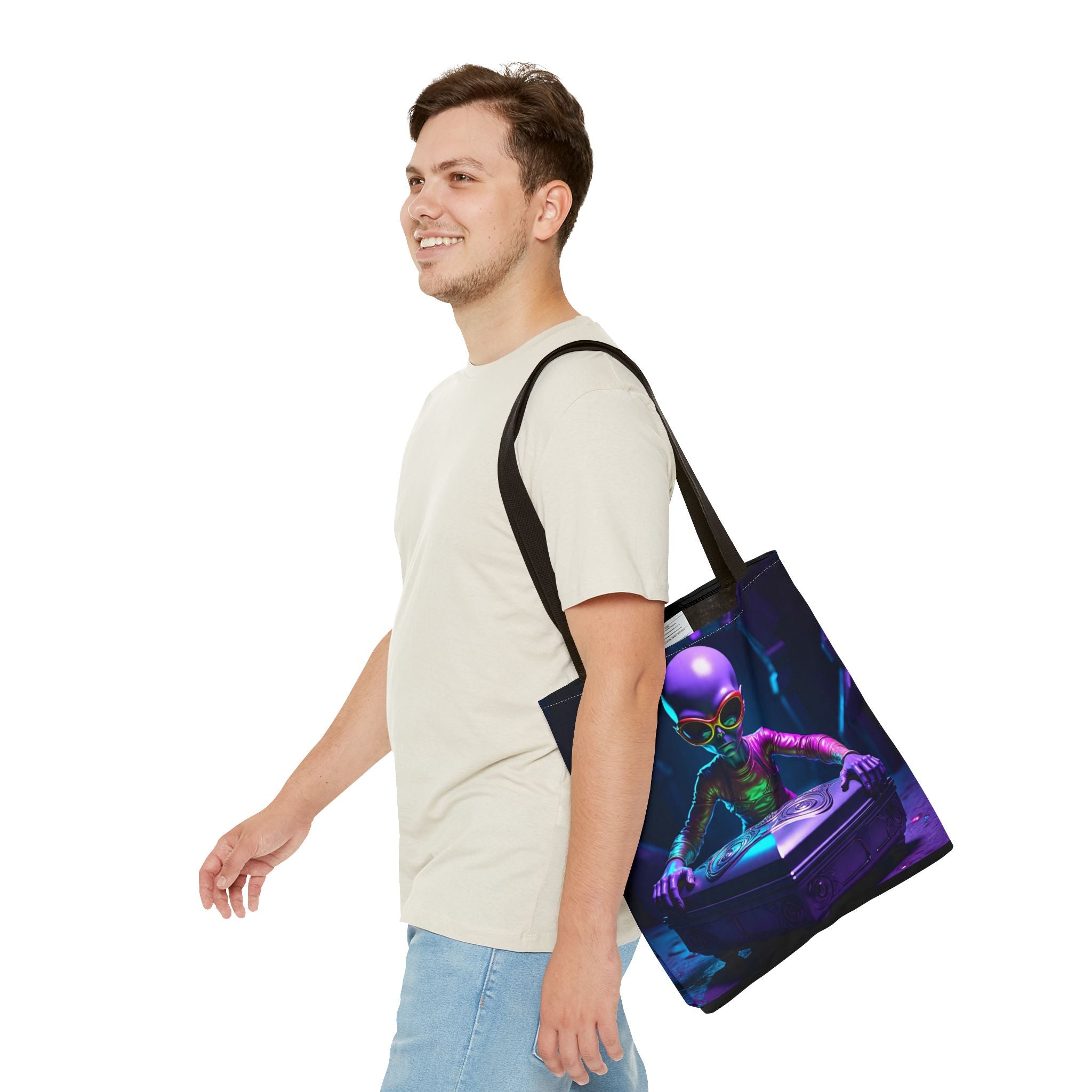 Tote Bag - VYBZ Exclusive Alien DJ Halloween Design