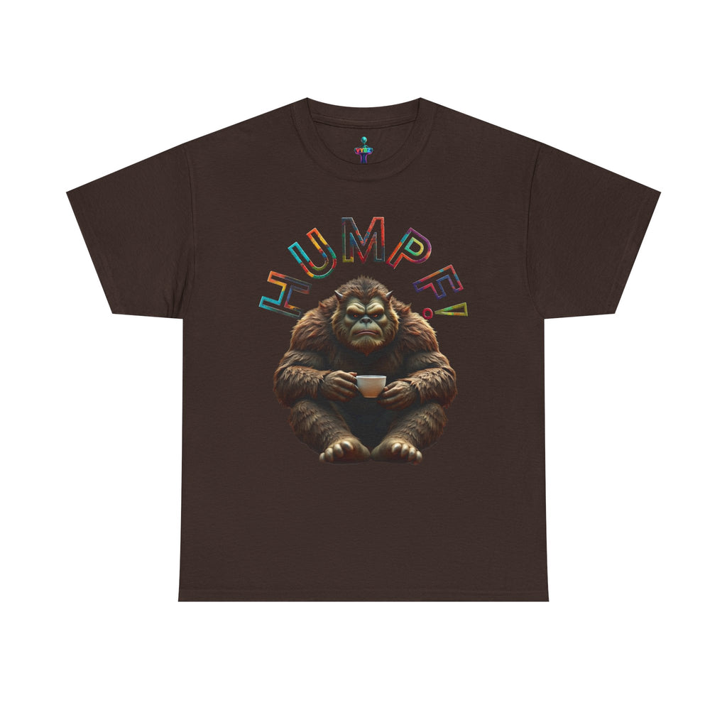 VYBZ Men's Coffee Bigfoot Tee - Autumn Exclusive Design