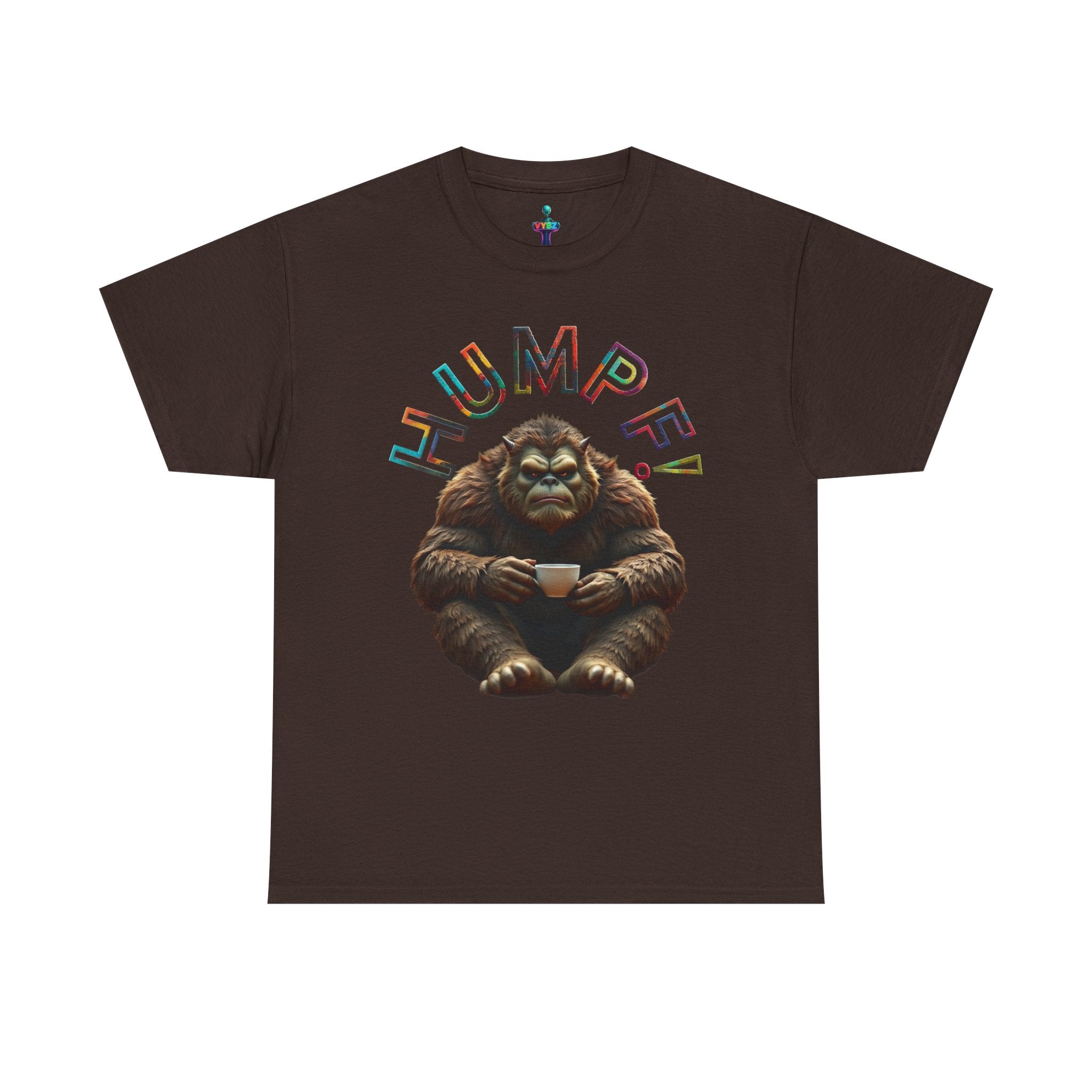 VYBZ Men's Coffee Bigfoot Tee - Autumn Exclusive Design