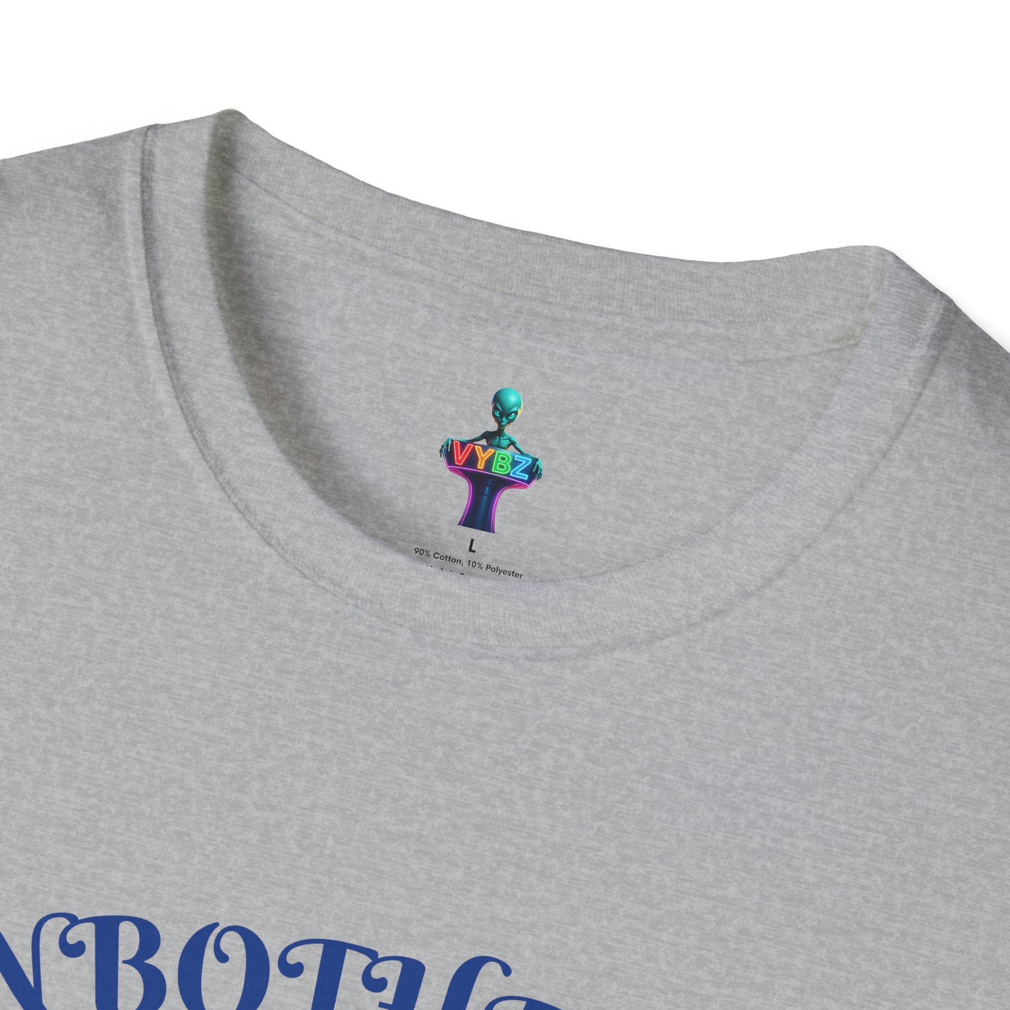 Unisex Pride T-Shirt - Colorful Unbothered Design by VYBZ