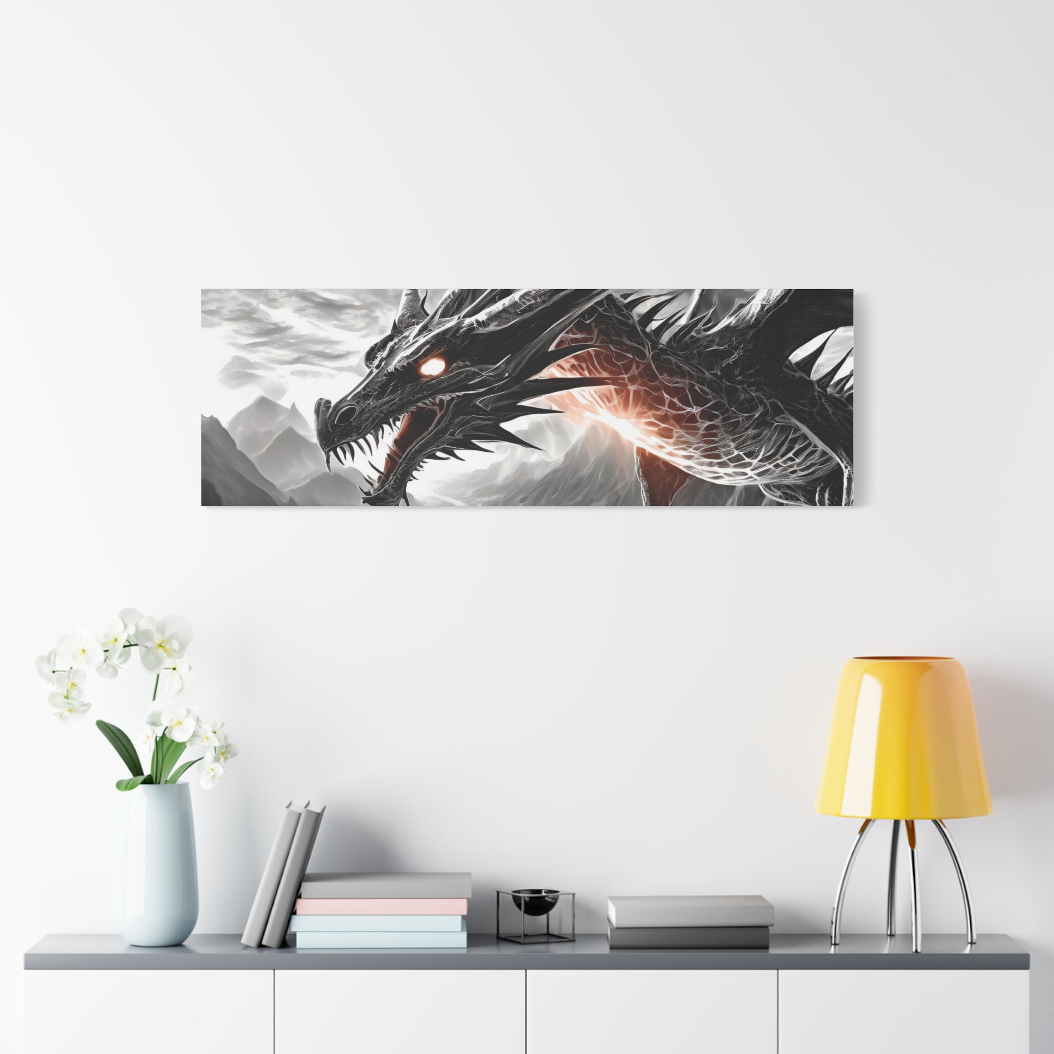 Dragon Art Canvas Print