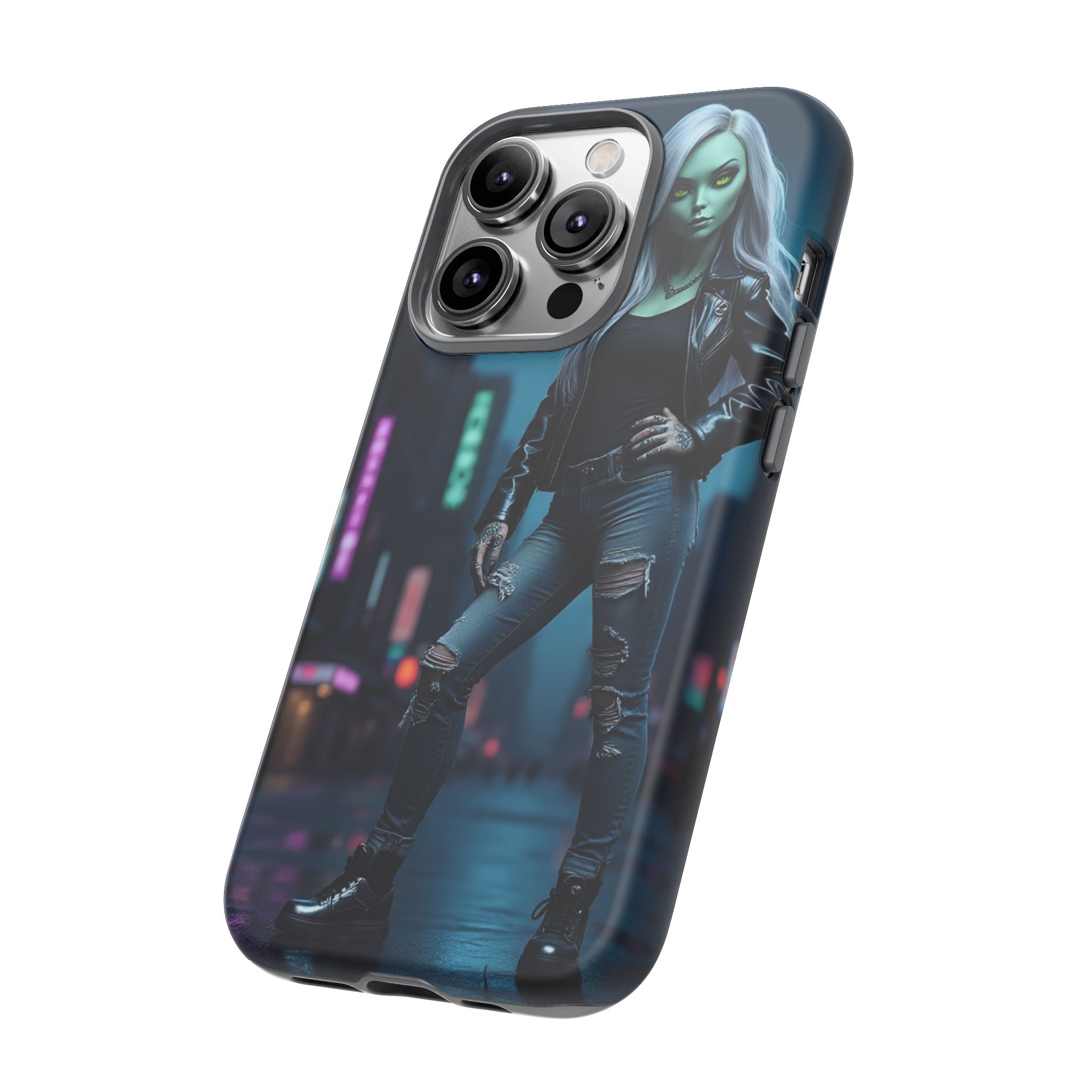 Alien Chic Tough Phone Case