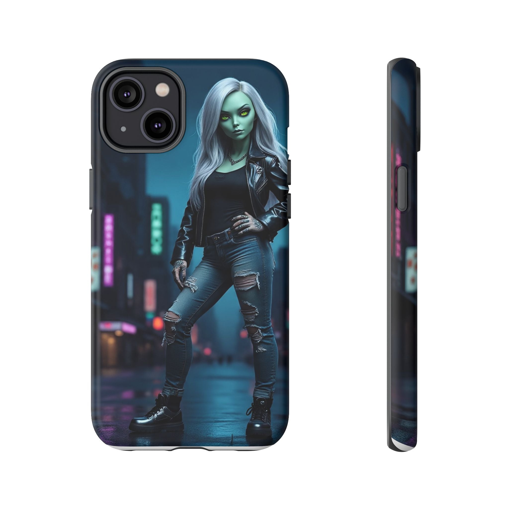 Alien Chic Tough Phone Case