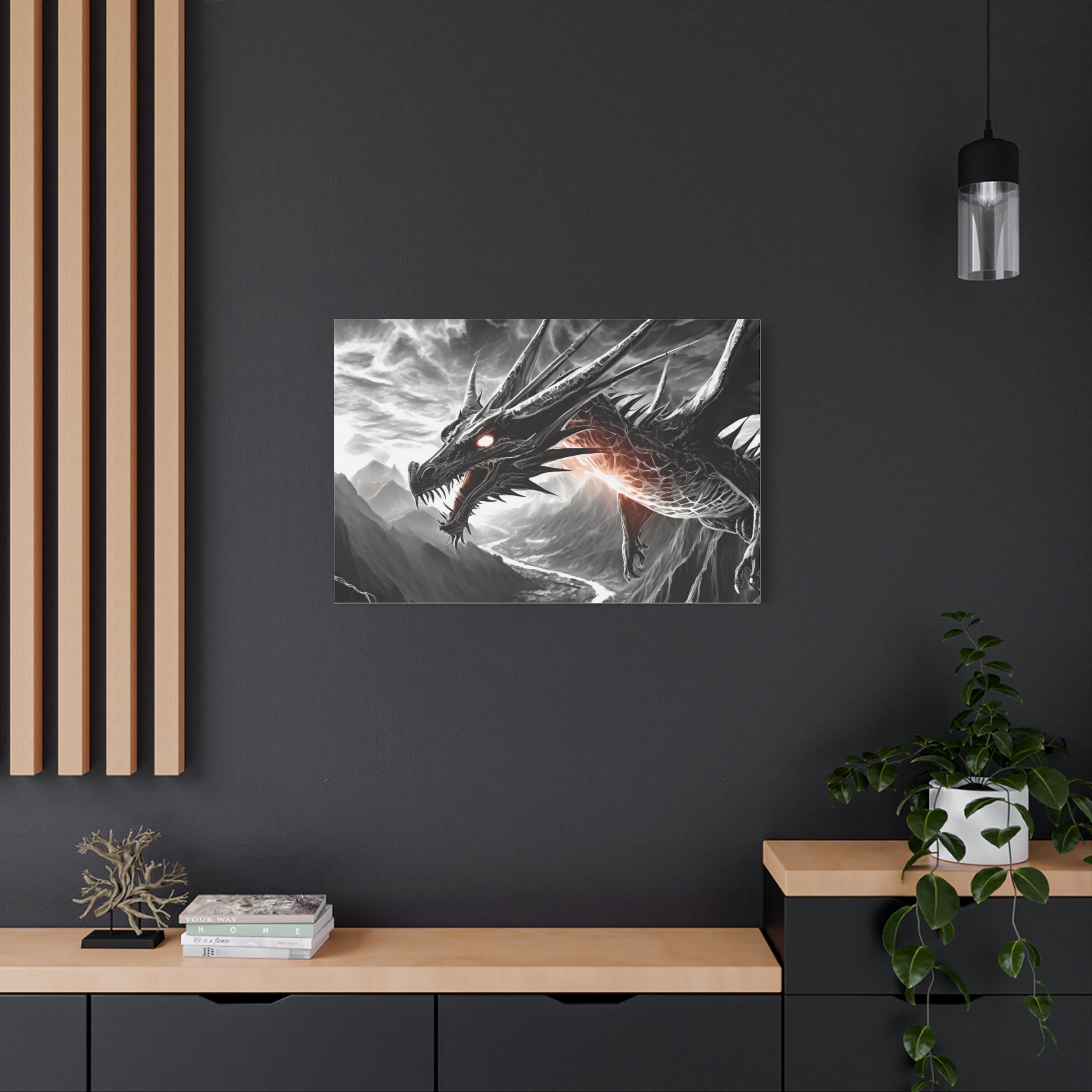 Dragon Art Canvas Print