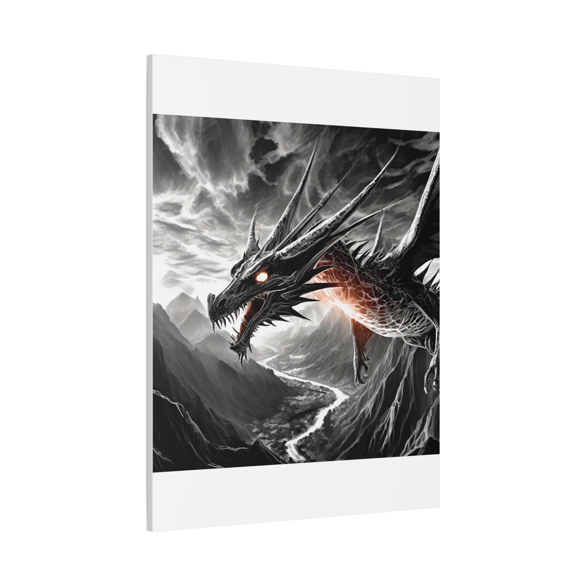 Dragon Art Canvas Print