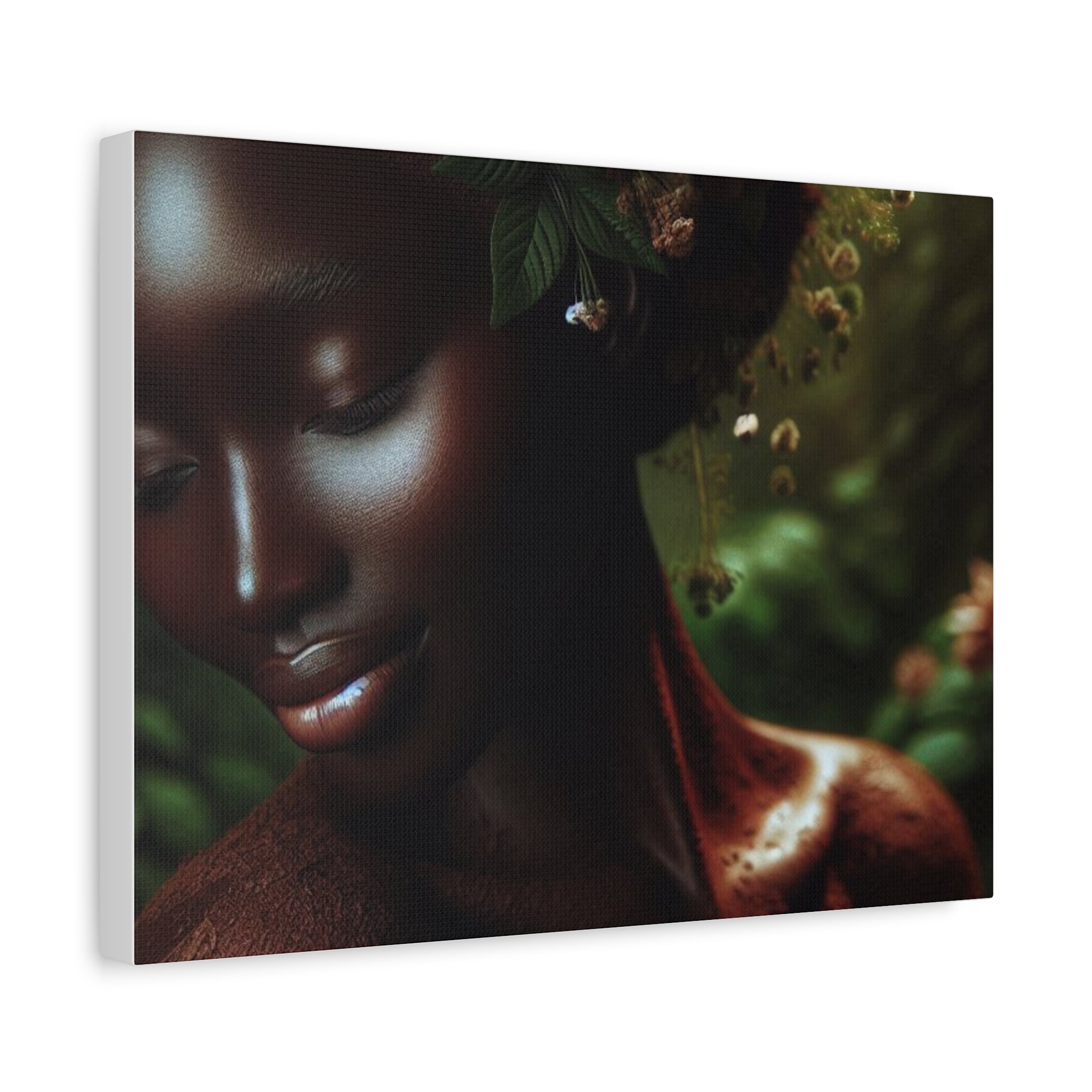 Elegant Mother Nature Canvas Art Print