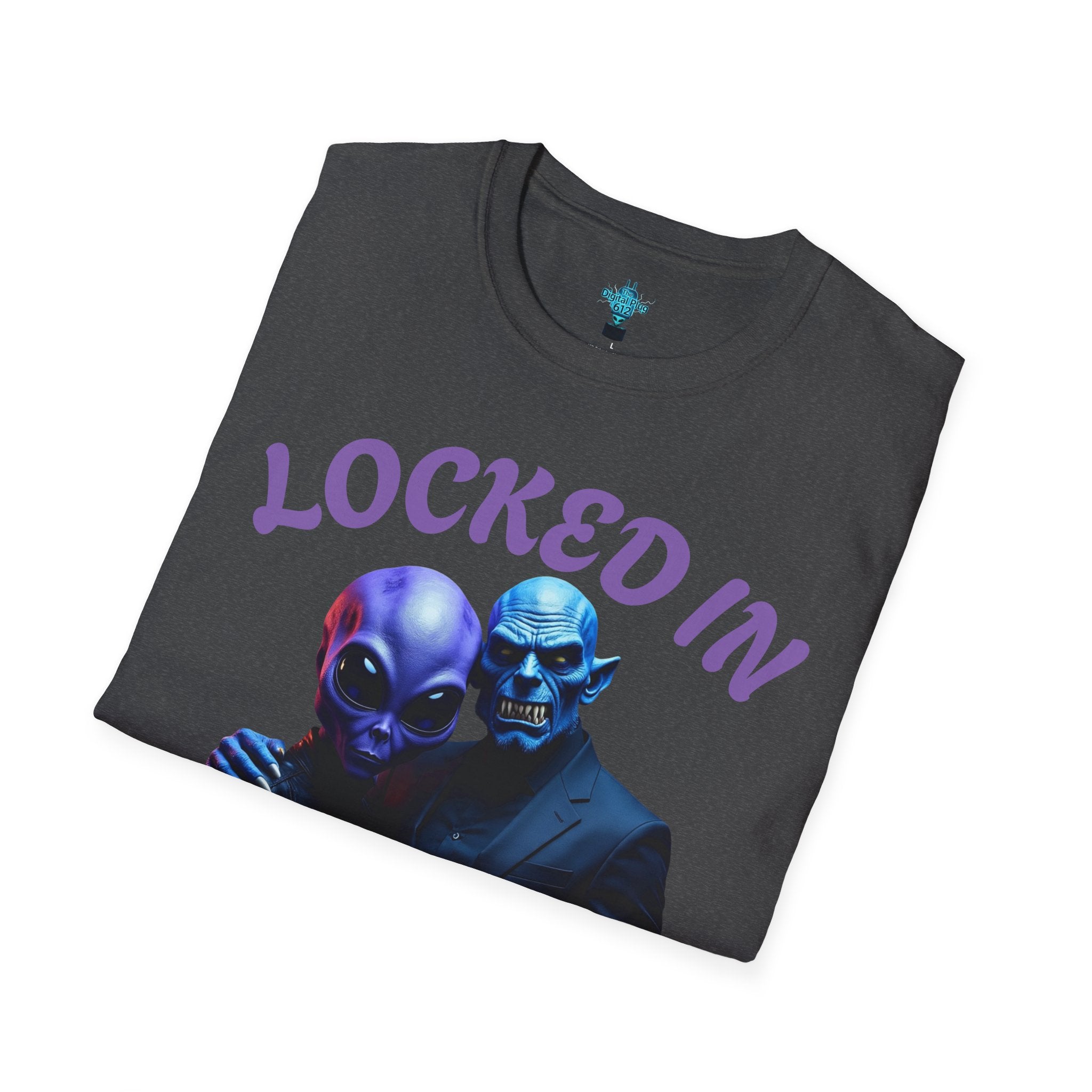 VYBZ "Locked In" Alien Couple T-Shirt