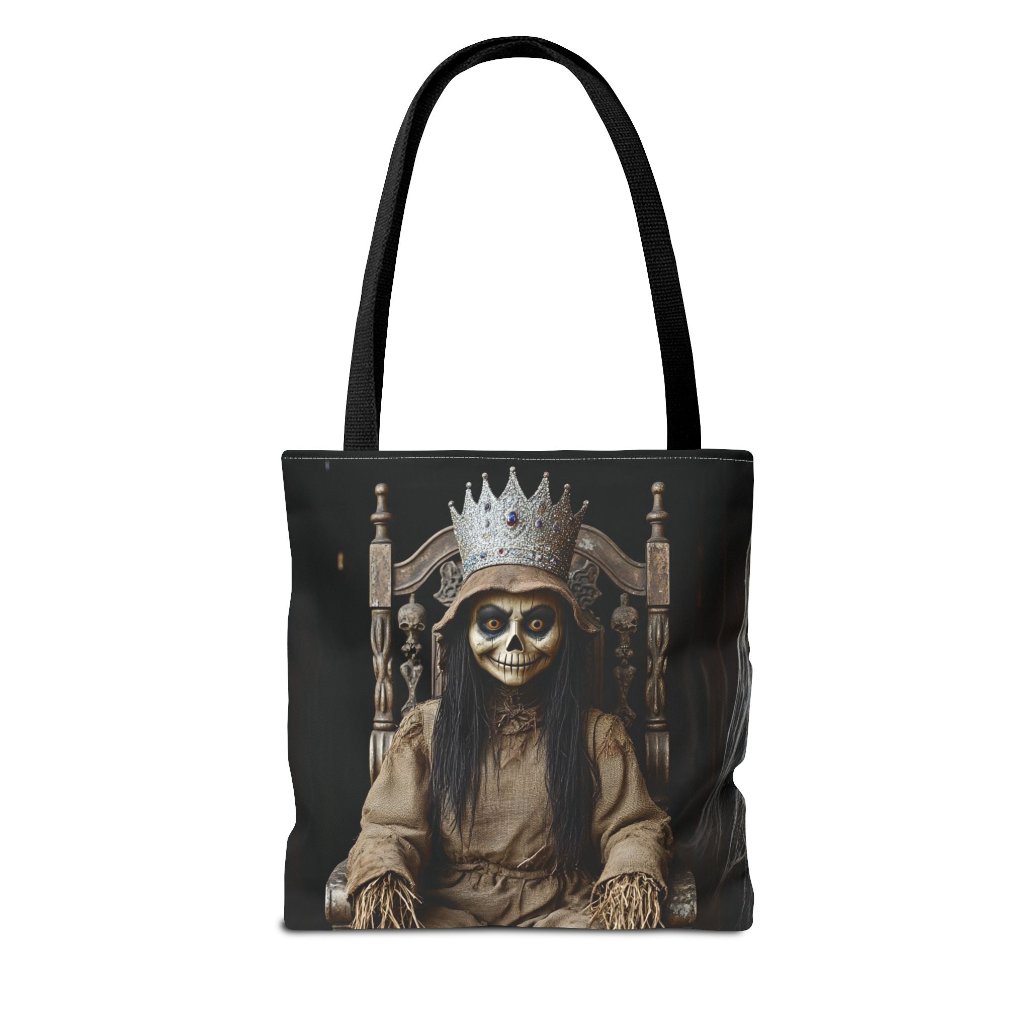 VYBZ Tote Bag - Spooky Skeleton Queen Halloween Design