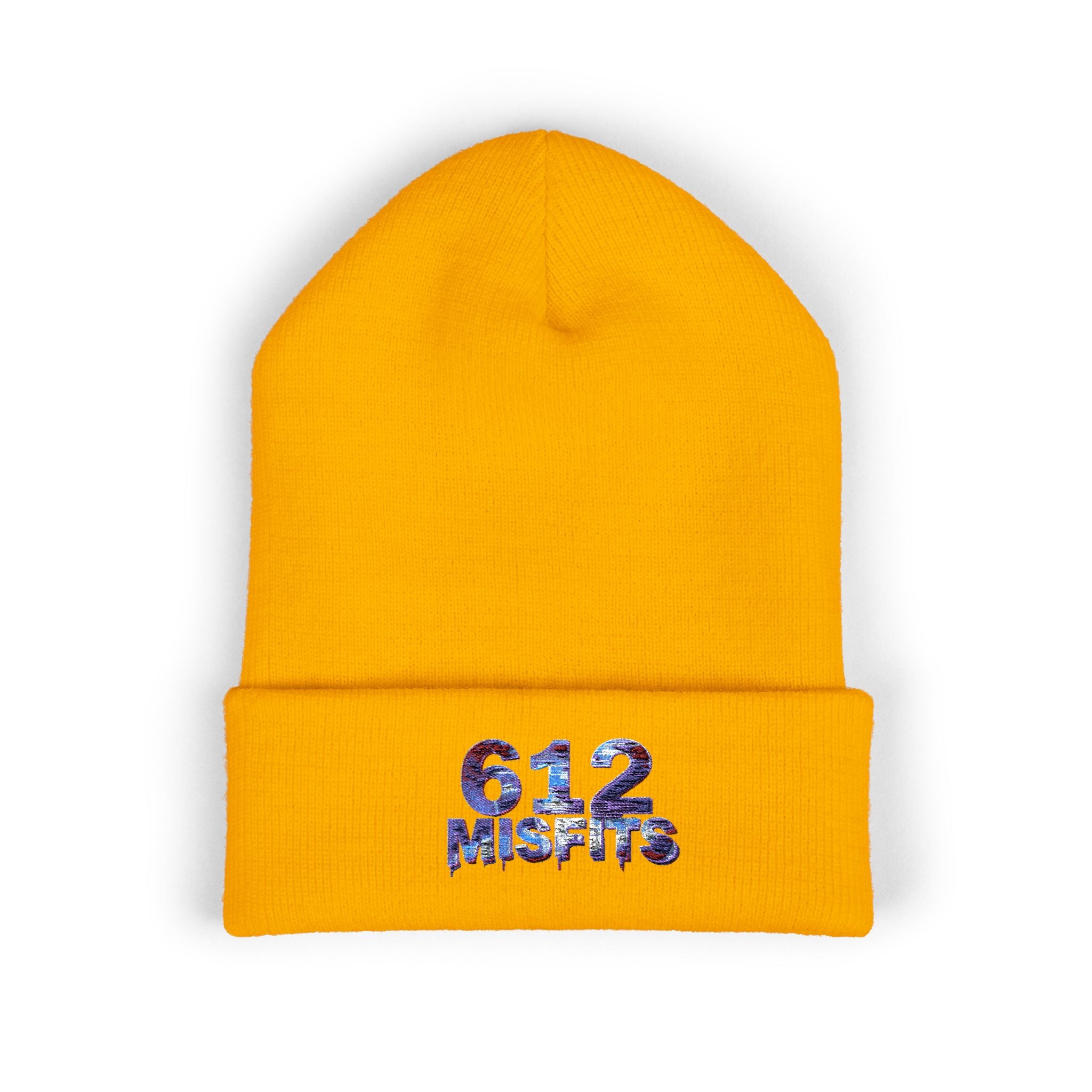 612 Misfit Embroidered Cuffed Beanie