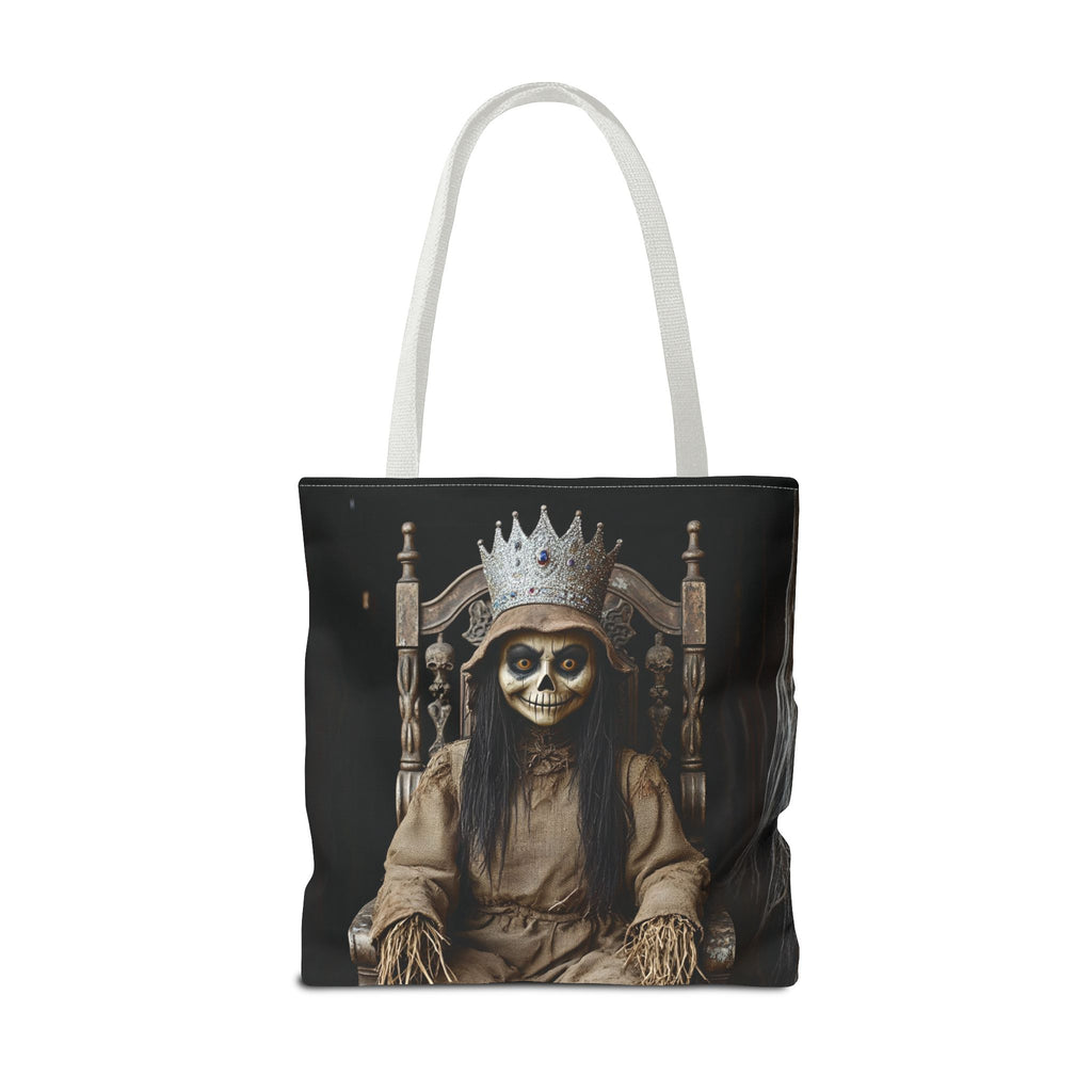 VYBZ Tote Bag - Spooky Skeleton Queen Halloween Design