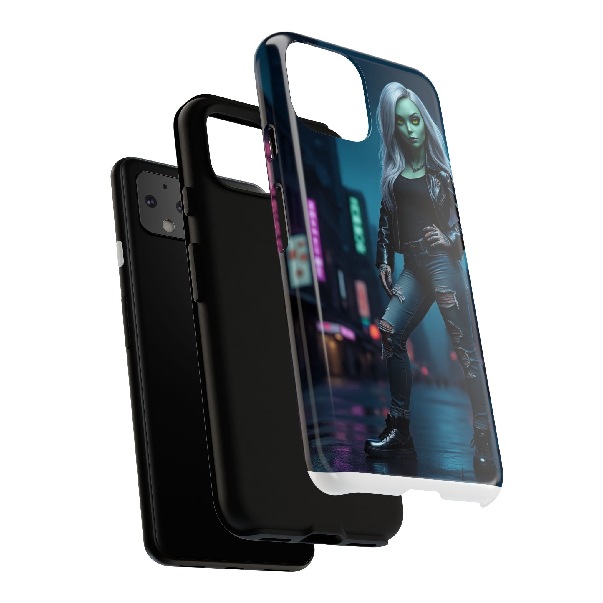 Alien Chic Tough Phone Case