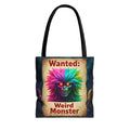 VYBZ Wanted Monster Print Tote Bag