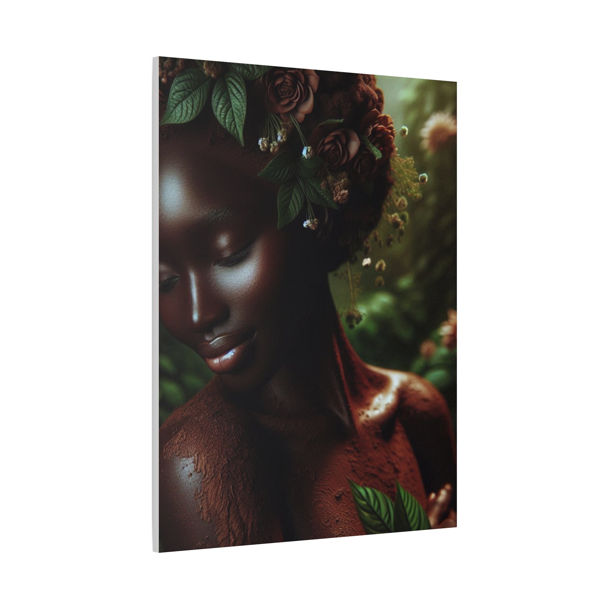 Elegant Mother Nature Canvas Art Print