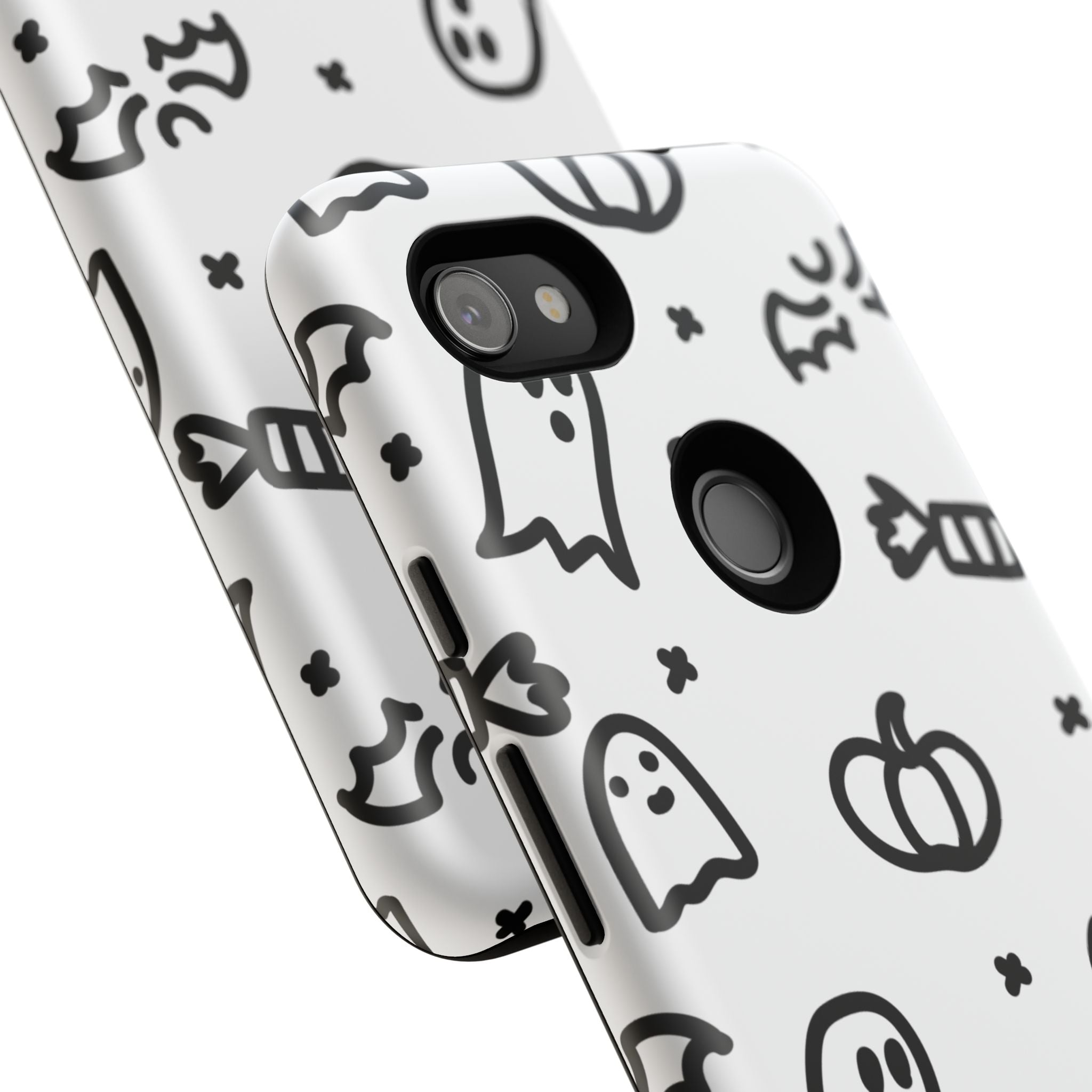 Halloween Themed Phone Case, Spooky Ghosts and Pumpkins, Fall Decor, Costume Party, Trick or Treat