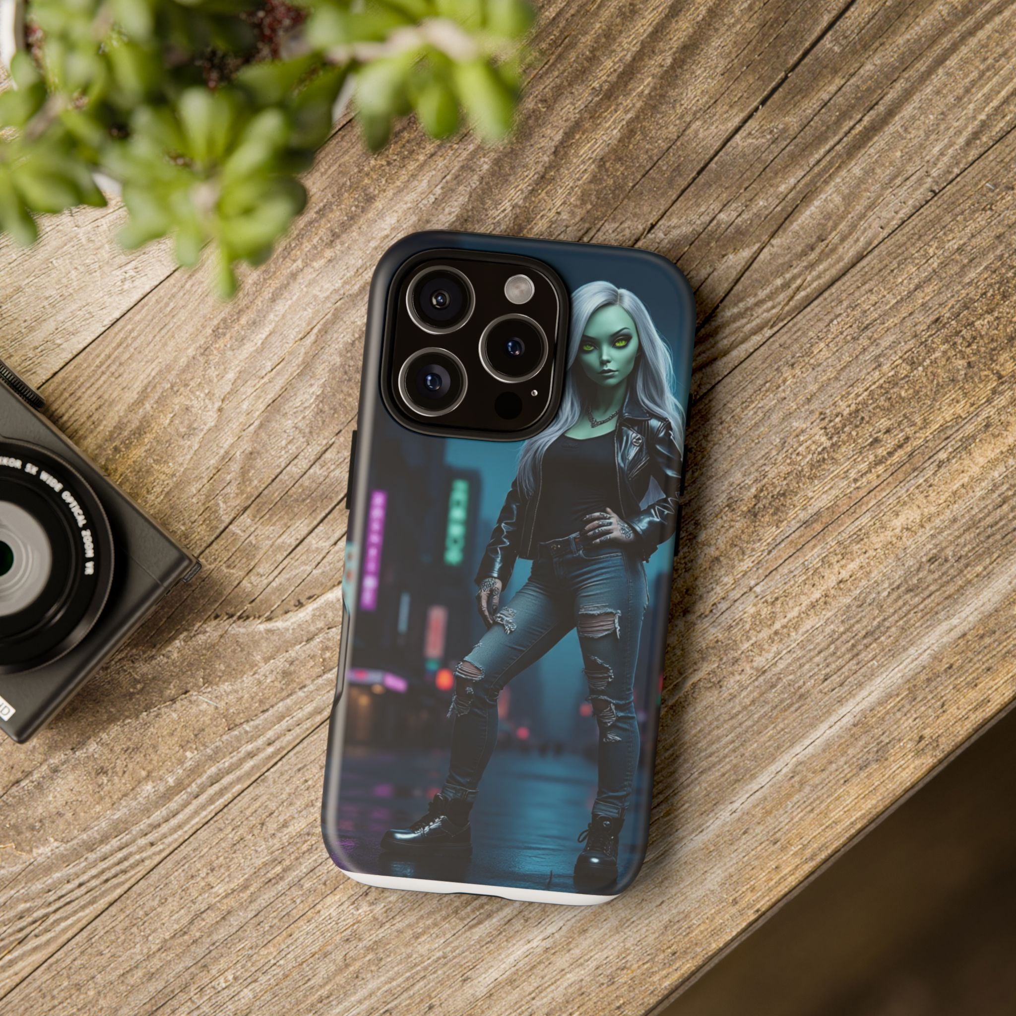 Alien Chic Tough Phone Case