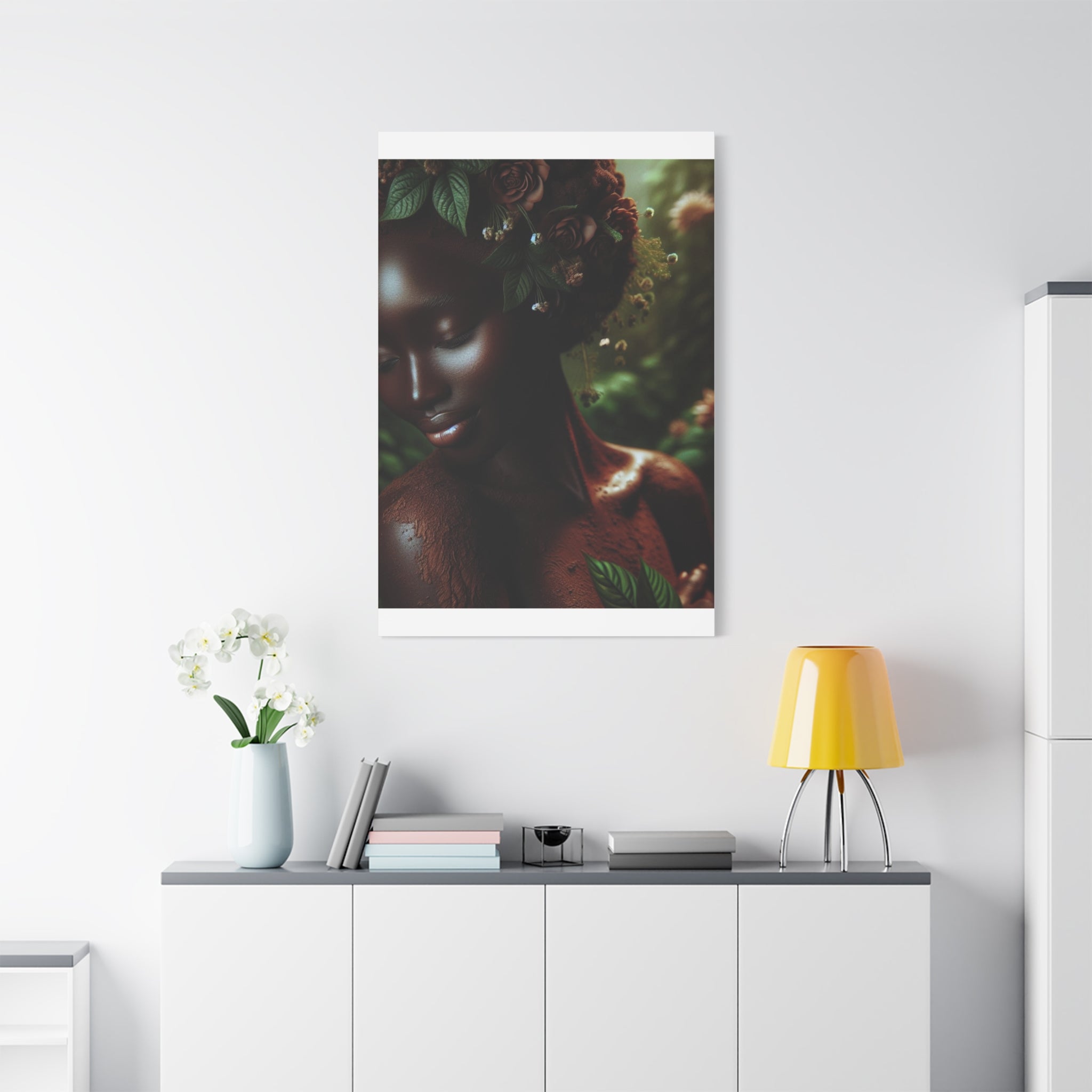 Elegant Mother Nature Canvas Art Print