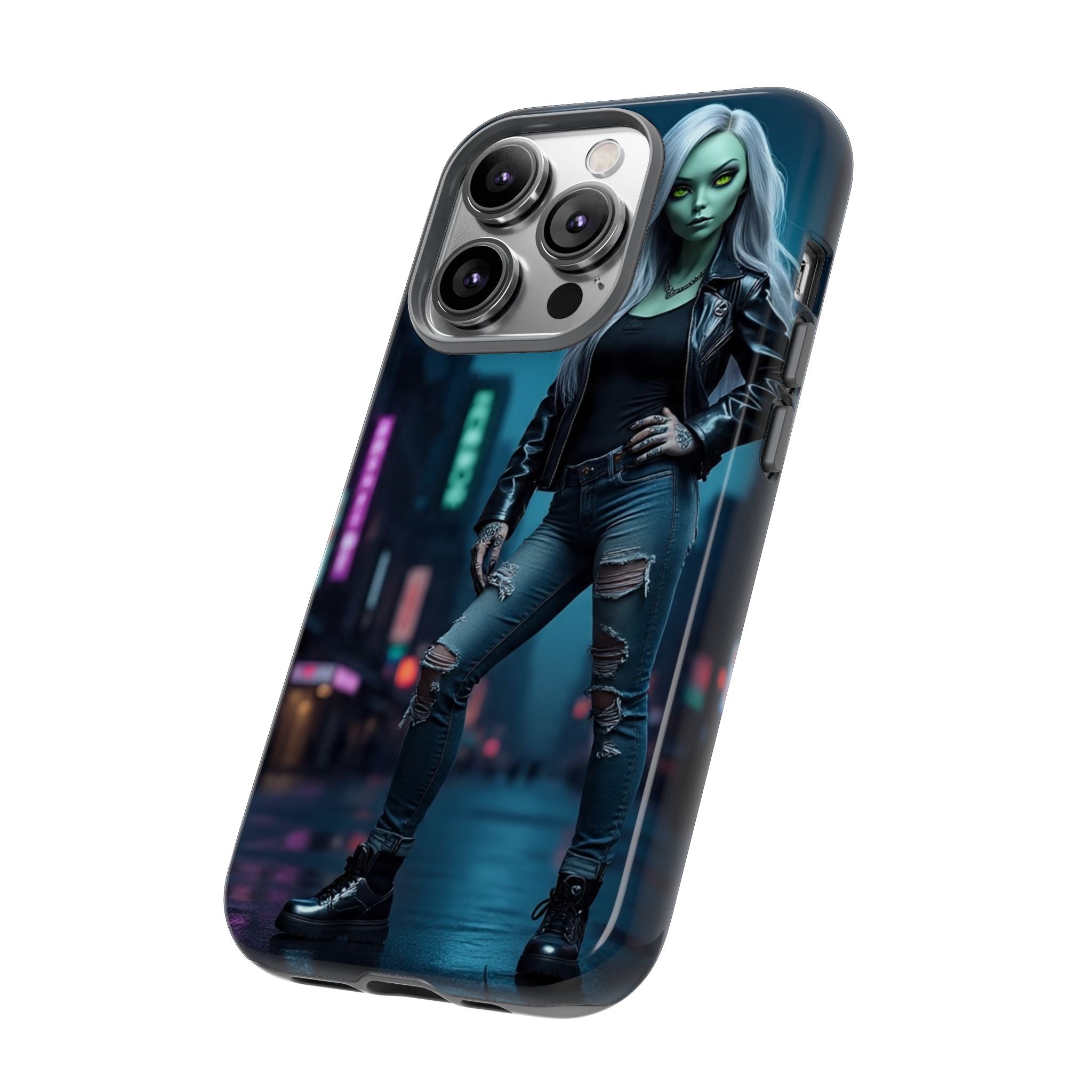 Alien Chic Tough Phone Case