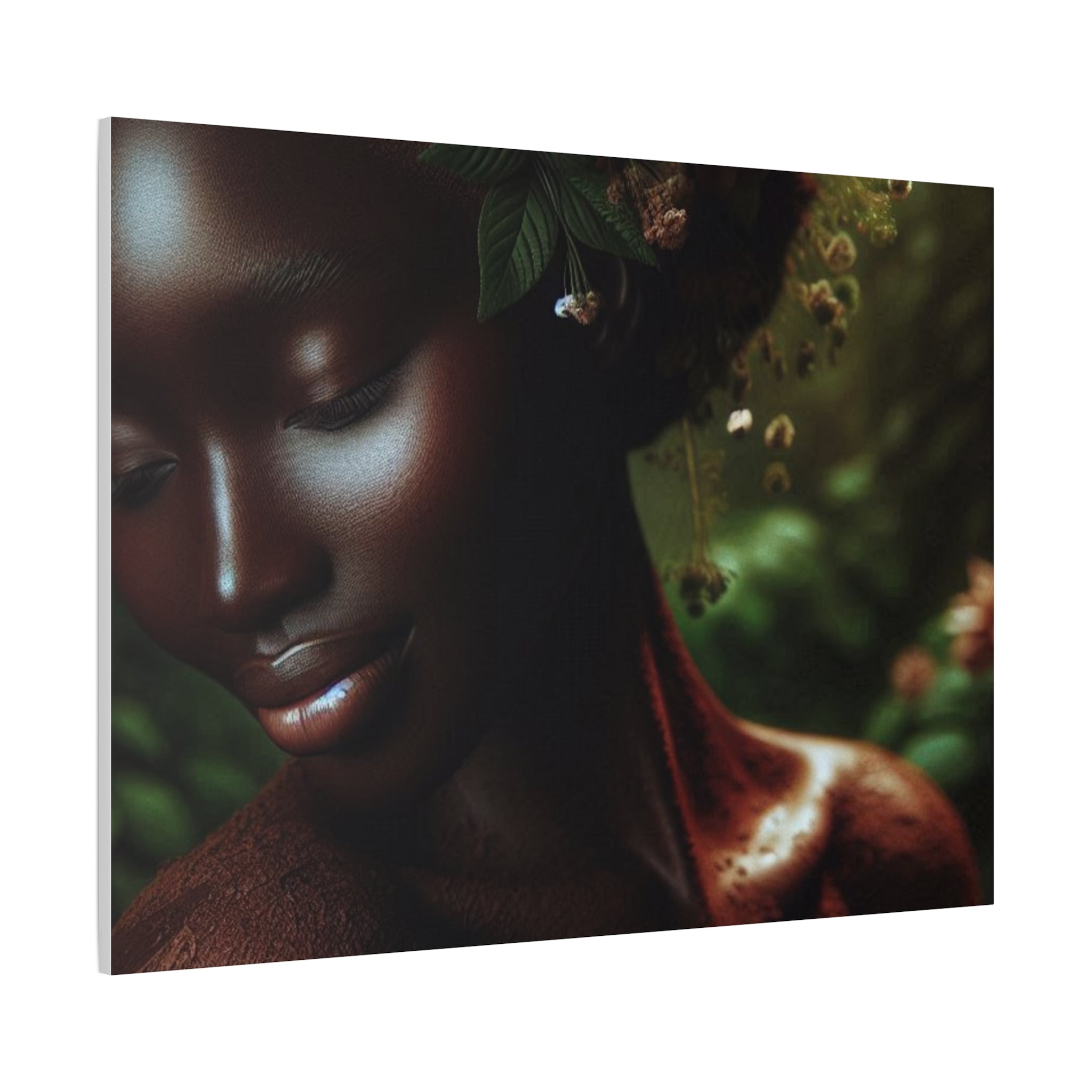 Elegant Mother Nature Canvas Art Print
