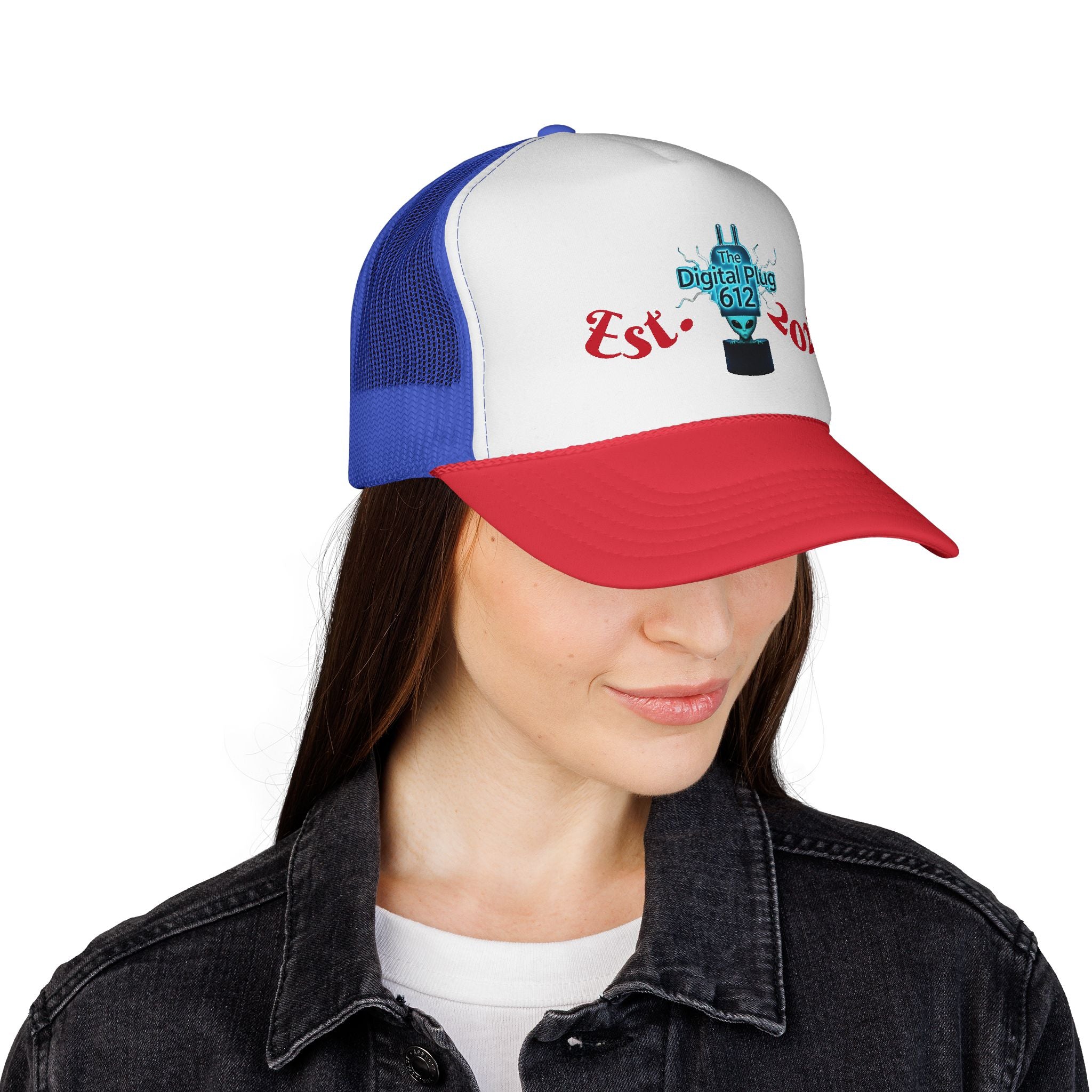 Digital Plug 612 Trucker Cap