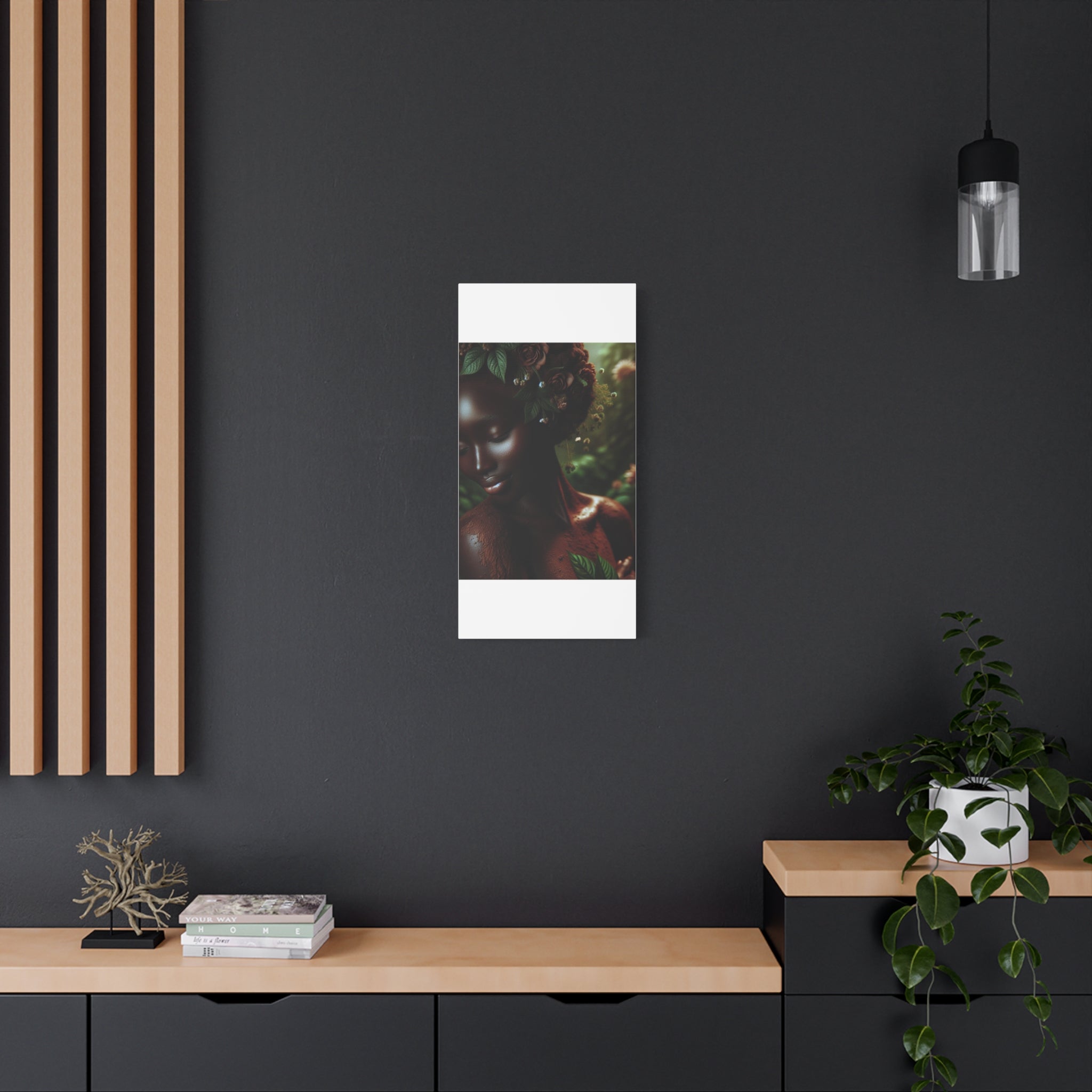 Elegant Mother Nature Canvas Art Print