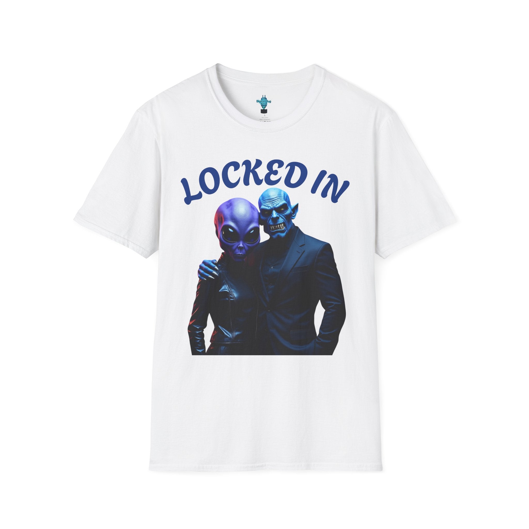 VYBZ "Locked In" Alien Couple T-Shirt