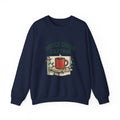 Crewneck Sweatshirt — "Office Cheer Captain" Holiday Coffee Crew