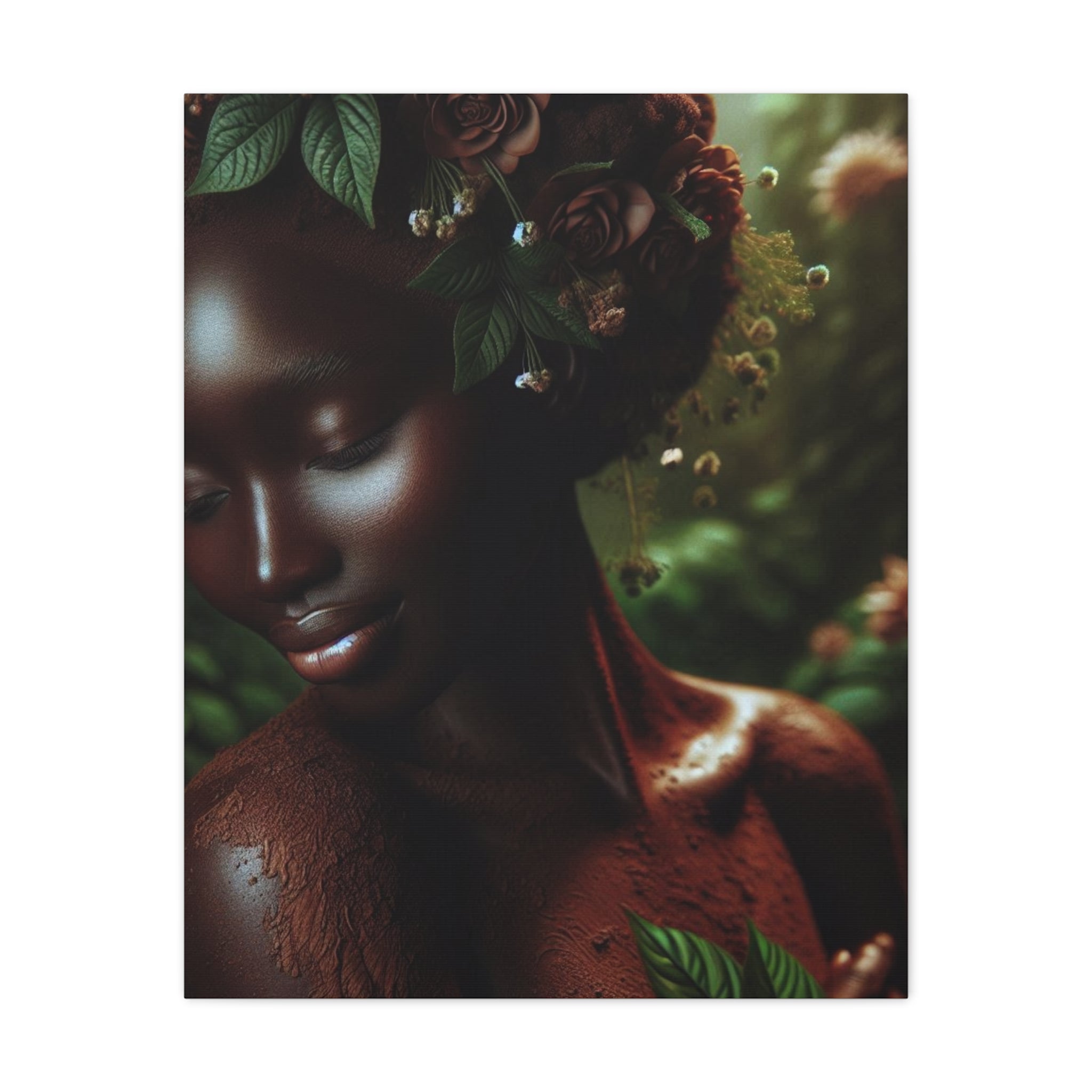 Elegant Mother Nature Canvas Art Print