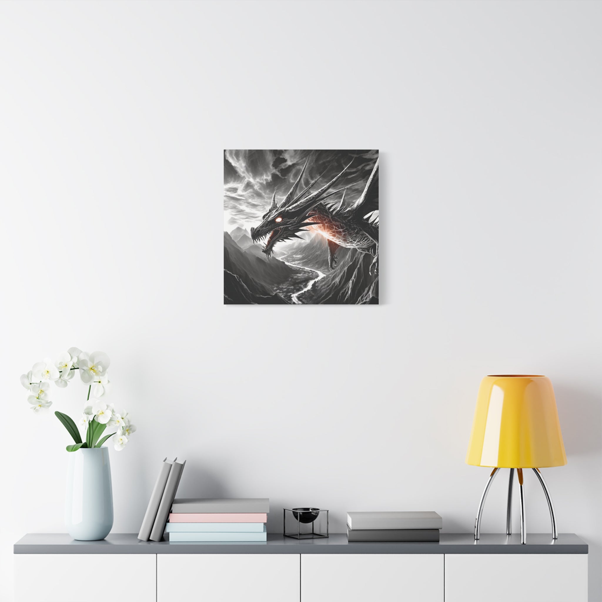 Dragon Art Canvas Print