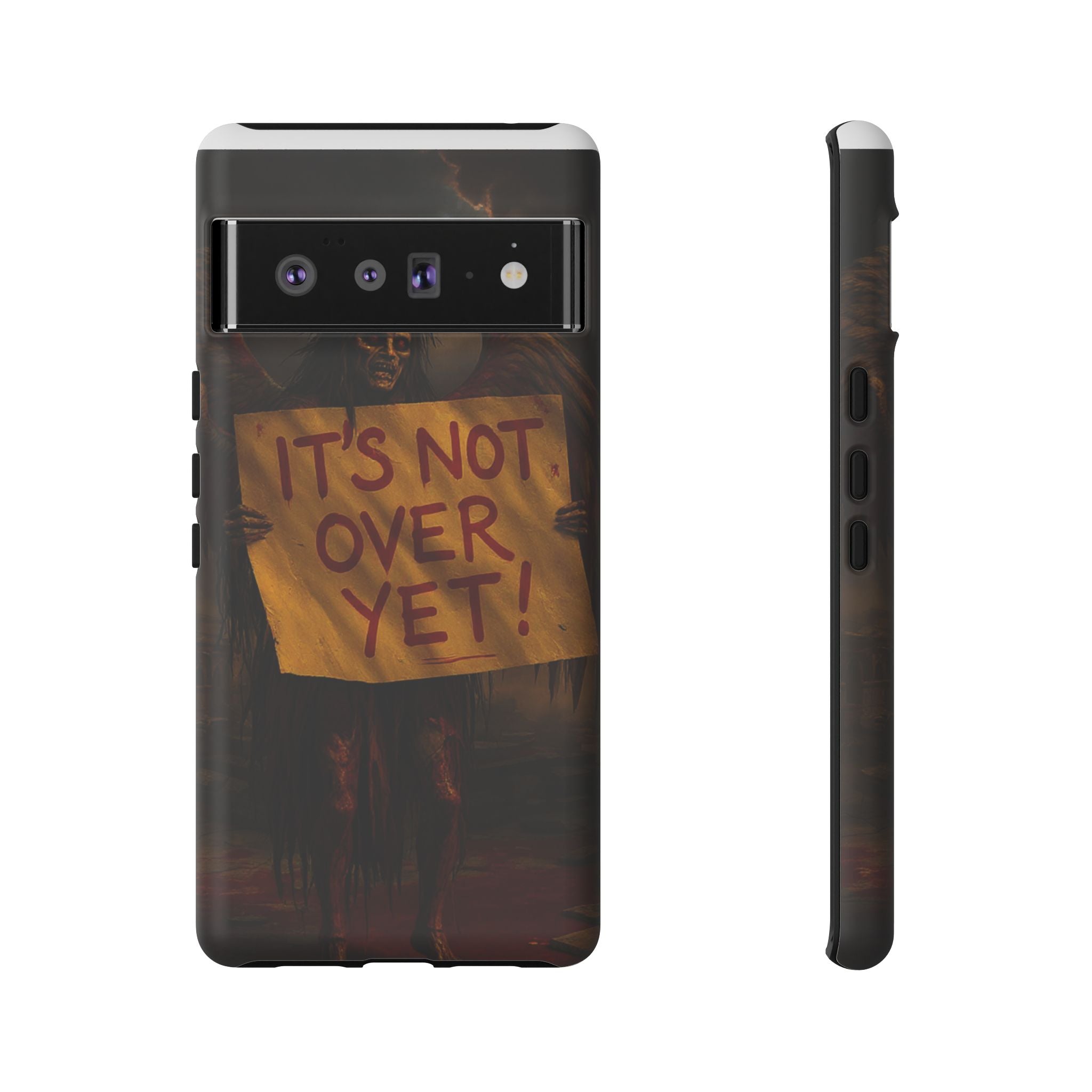 Phone Cases - It's Not Over Zombie Apocalypse Design