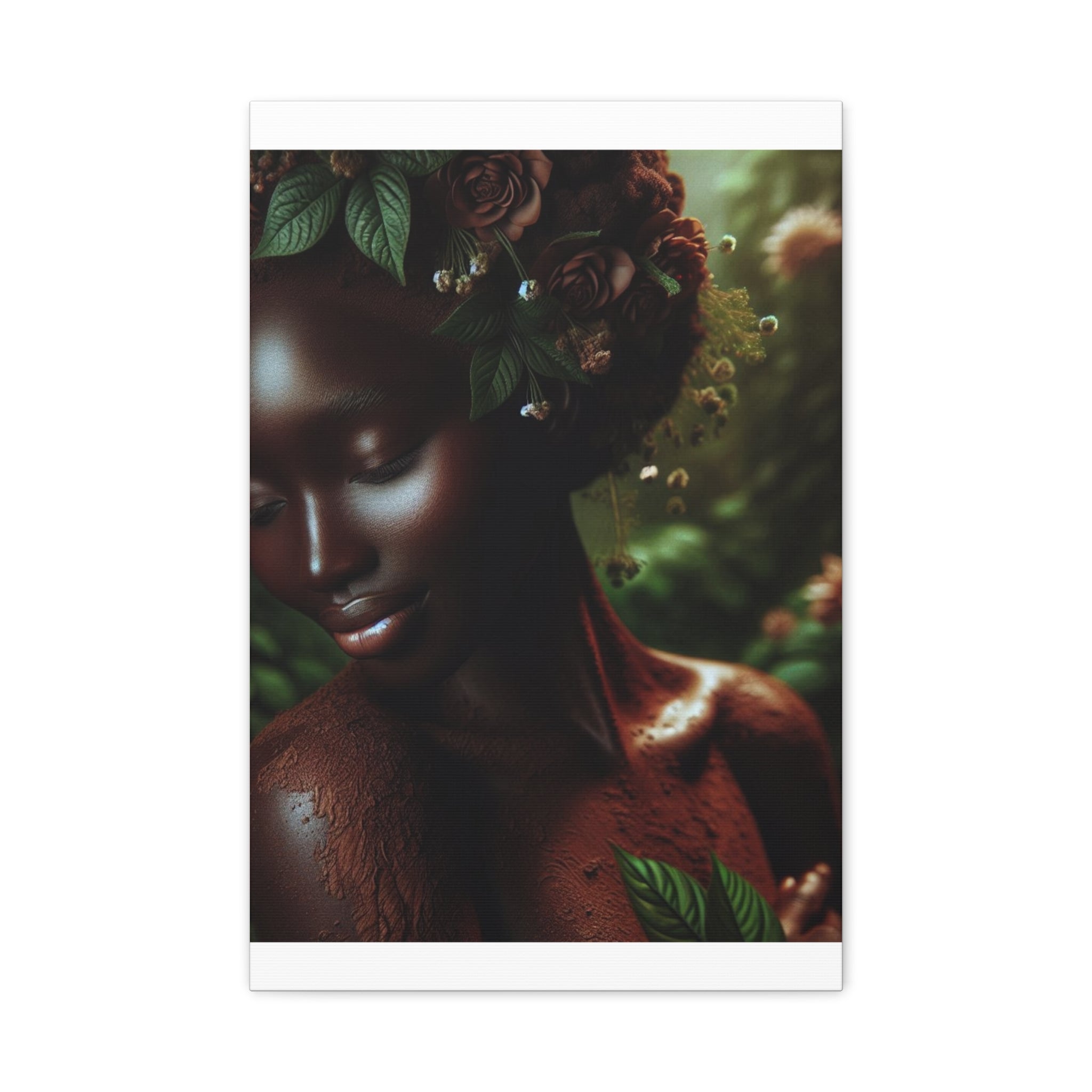 Elegant Mother Nature Canvas Art Print