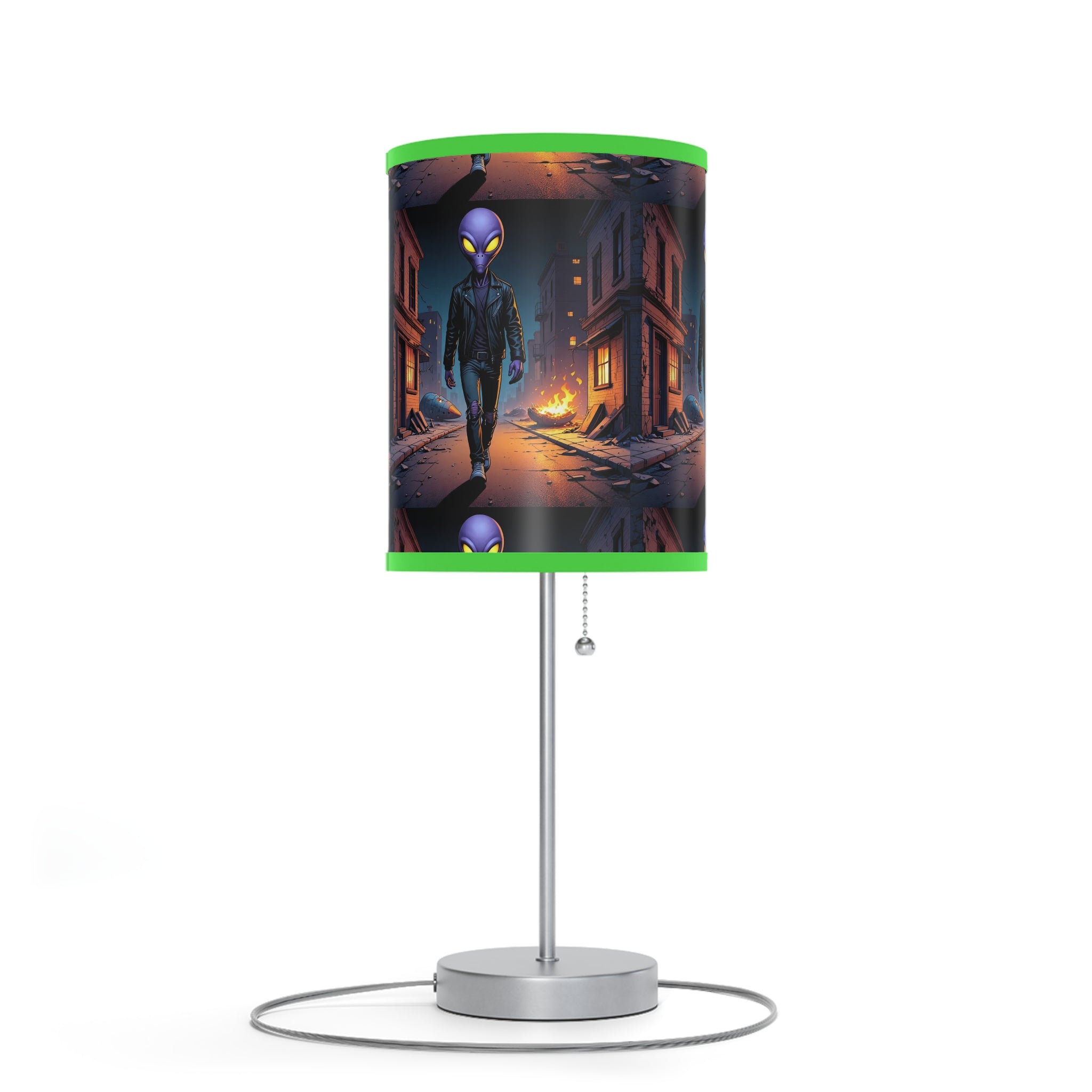 Alien-Themed Table Lamp