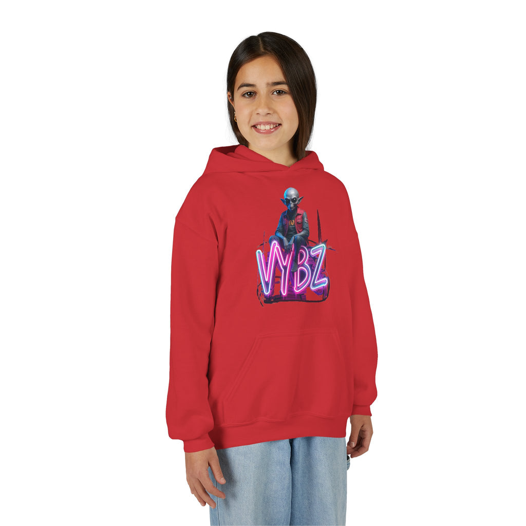 VYBZ Alien Youth Heavy Blend Hooded Sweatshirt, Cozy Streetwear, Perfect for Teens, Gifts for Holidays and Occasions, Casual [...]