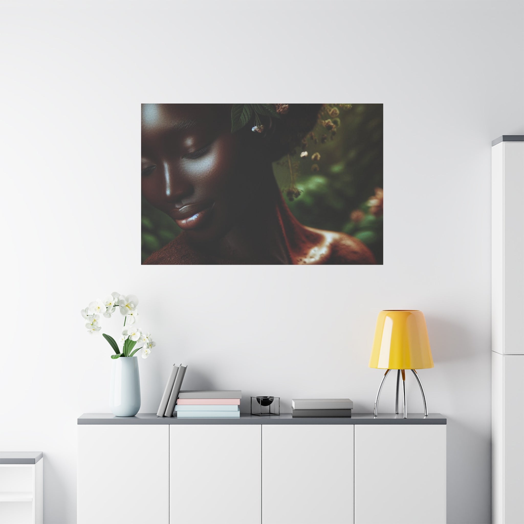 Elegant Mother Nature Canvas Art Print