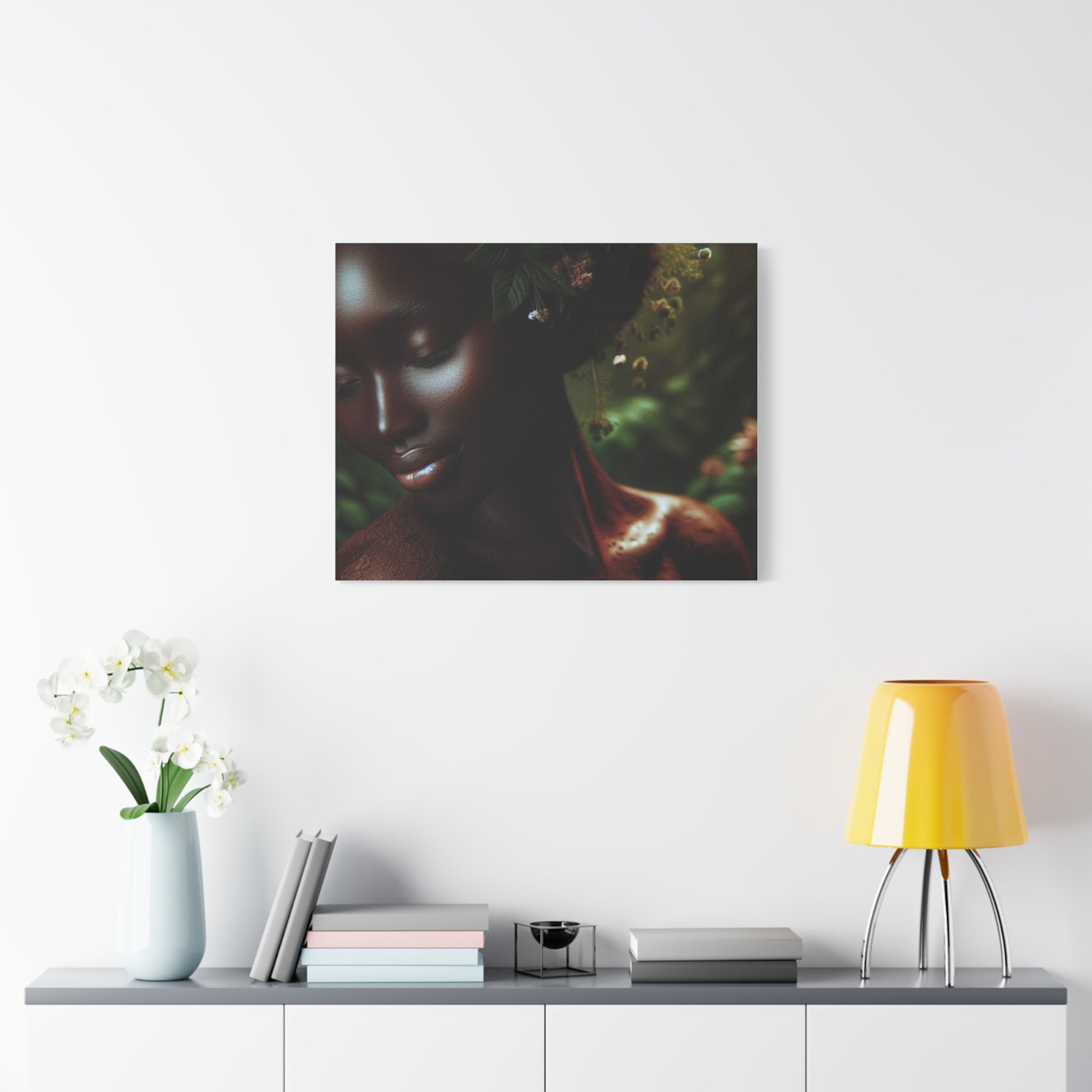 Elegant Mother Nature Canvas Art Print