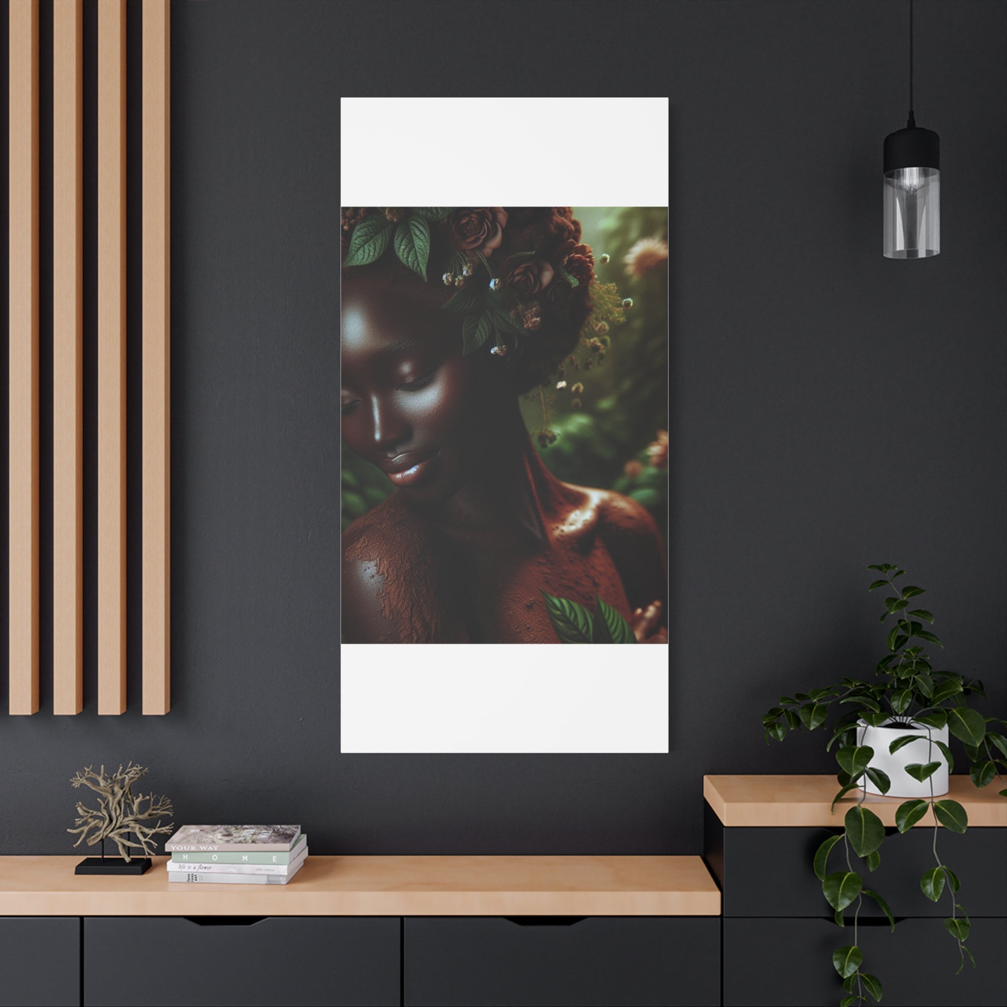 Elegant Mother Nature Canvas Art Print