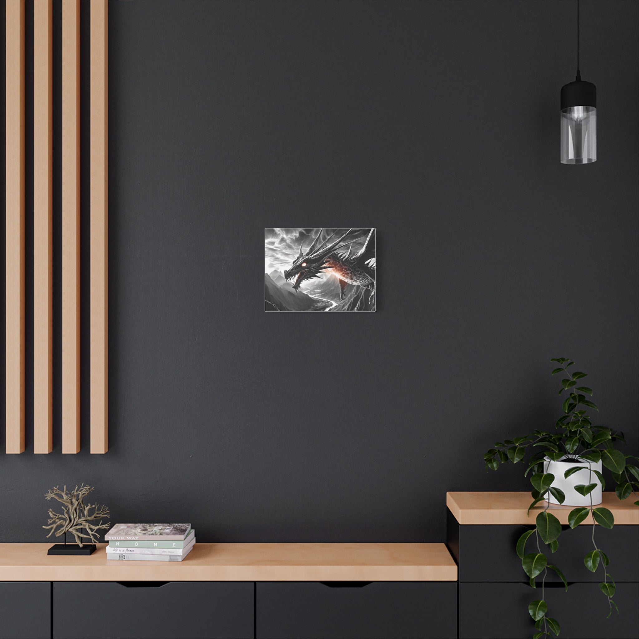 Dragon Art Canvas Print
