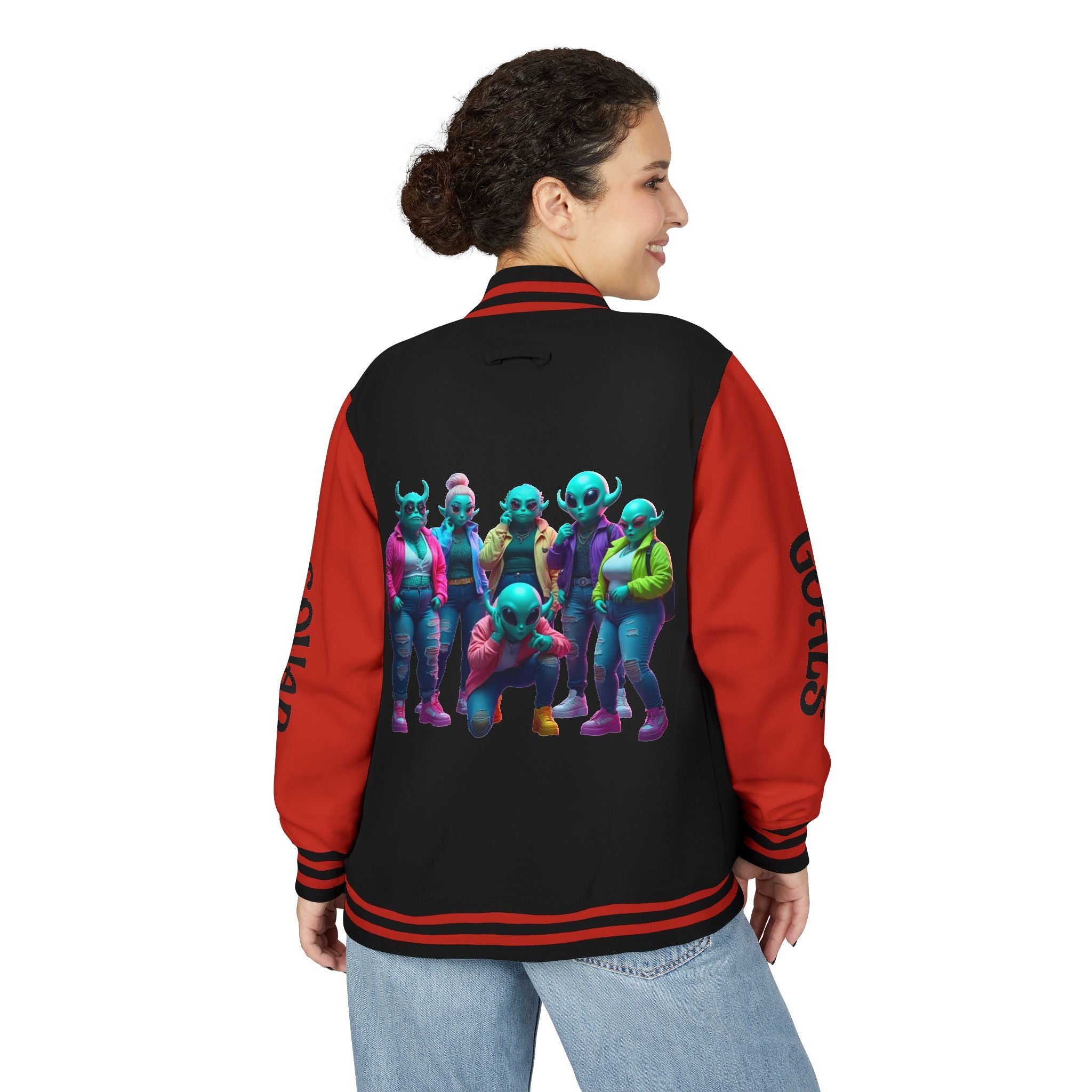 VYBZ "Locked In Goals" Heavyweight Letterman Jacket
