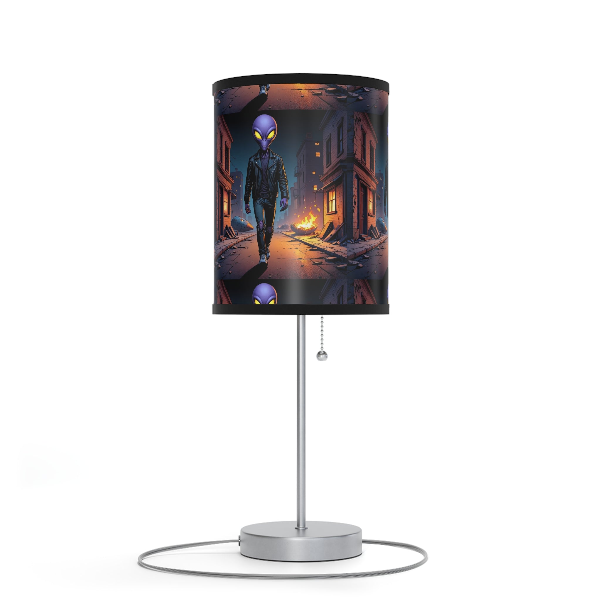 Alien-Themed Table Lamp