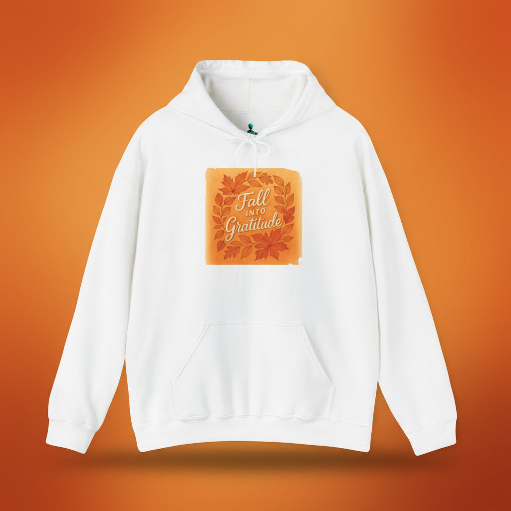 Fall into Gratitude Unisex Heavy Blend™ Hooded Sweatshirt