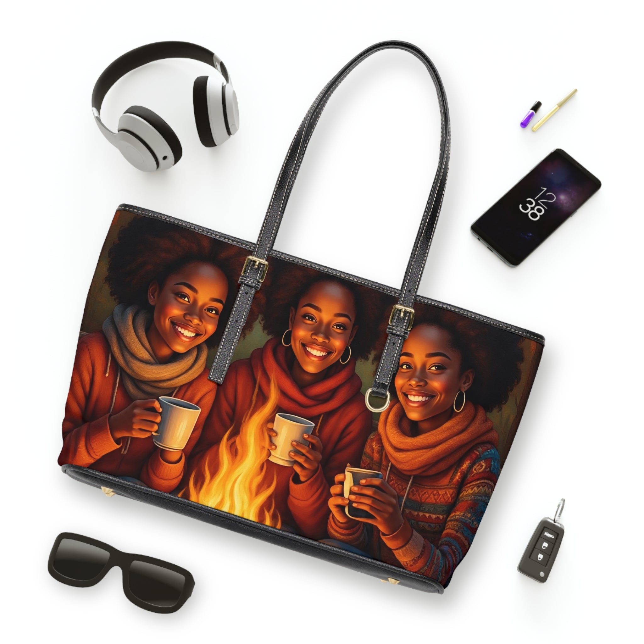 VYBZ Shoulder Bag - Sistah Circle Fall Bonfire Exclusive Celebration