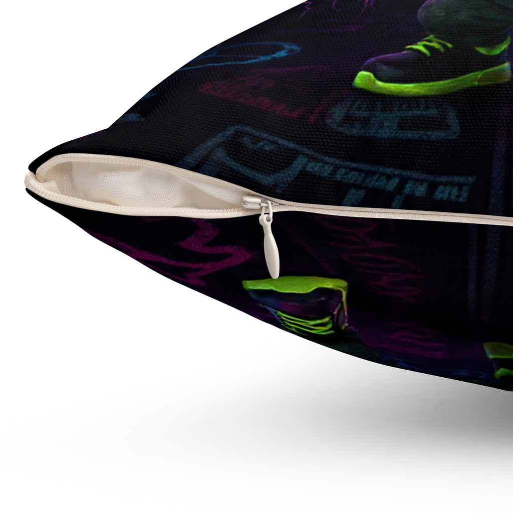 Valentine's Neon Heart Pillow — 612 Misfits Plugz Limited Edition