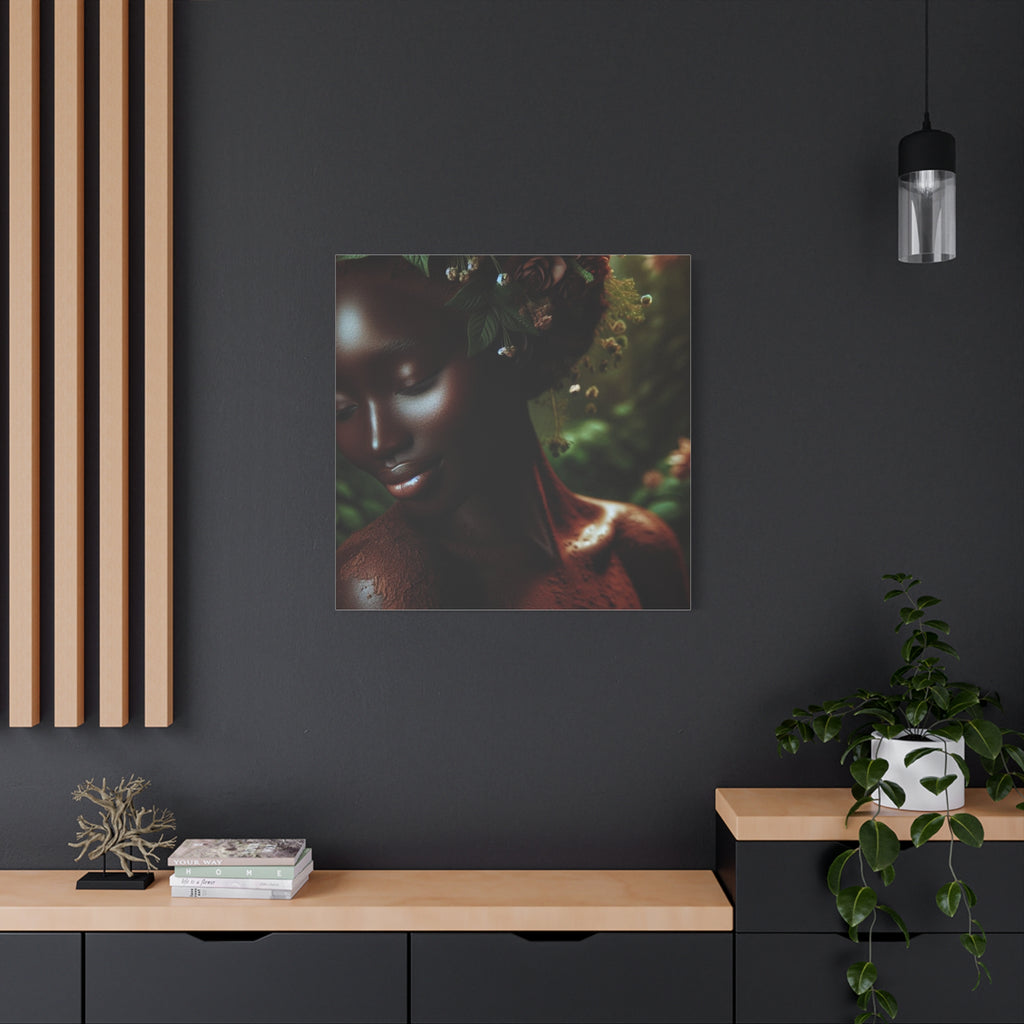 Elegant Mother Nature Canvas Art Print