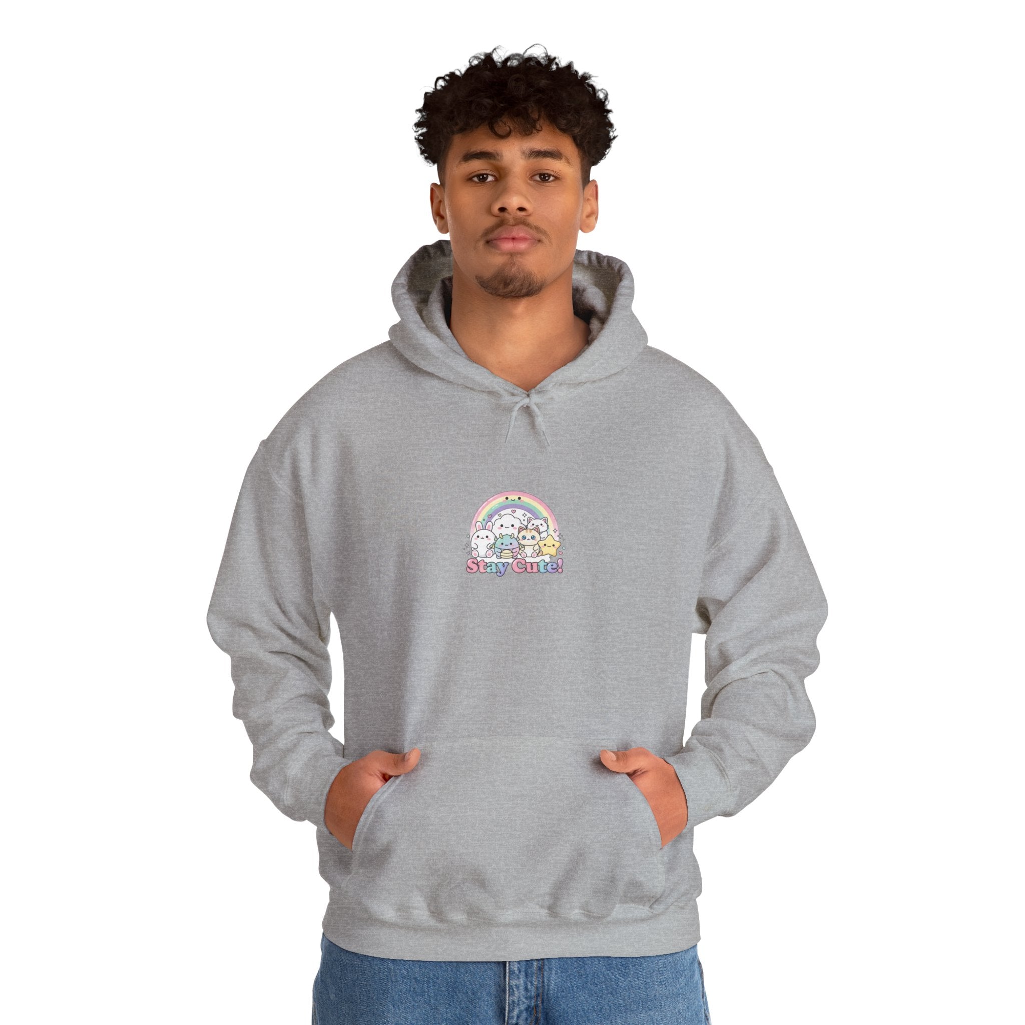 Candy Kawaii Pastel Rainbow Hoodie | kawaii aesthetic, cute pastel