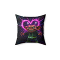 Valentine's Neon Heart Pillow — 612 Misfits Plugz Limited Edition