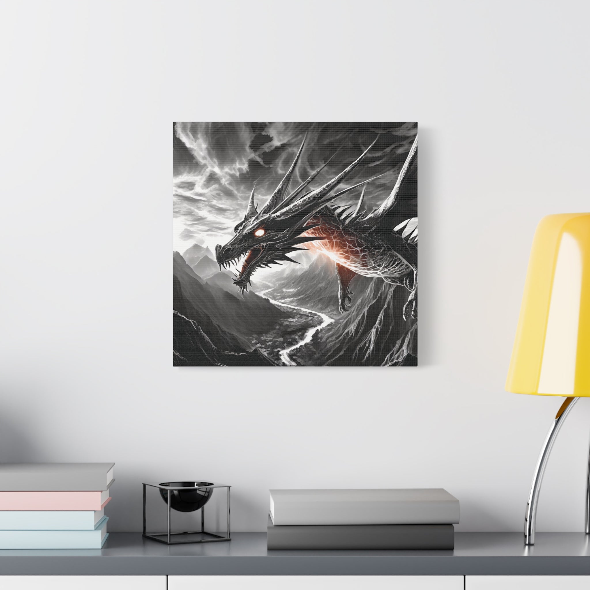 Dragon Art Canvas Print