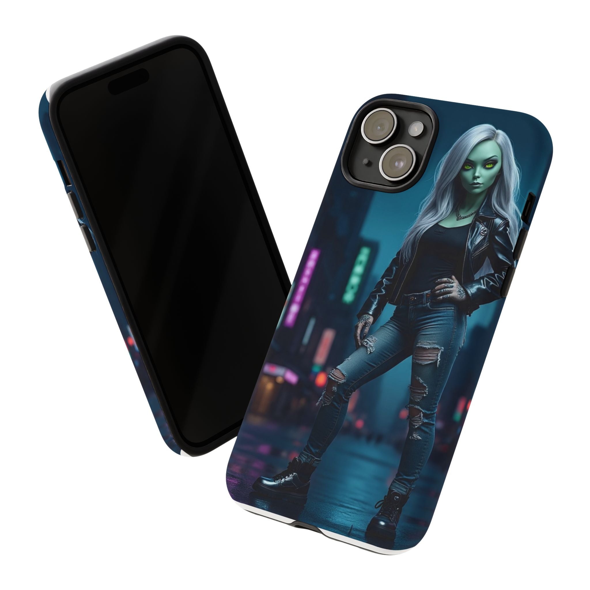 Alien Chic Tough Phone Case